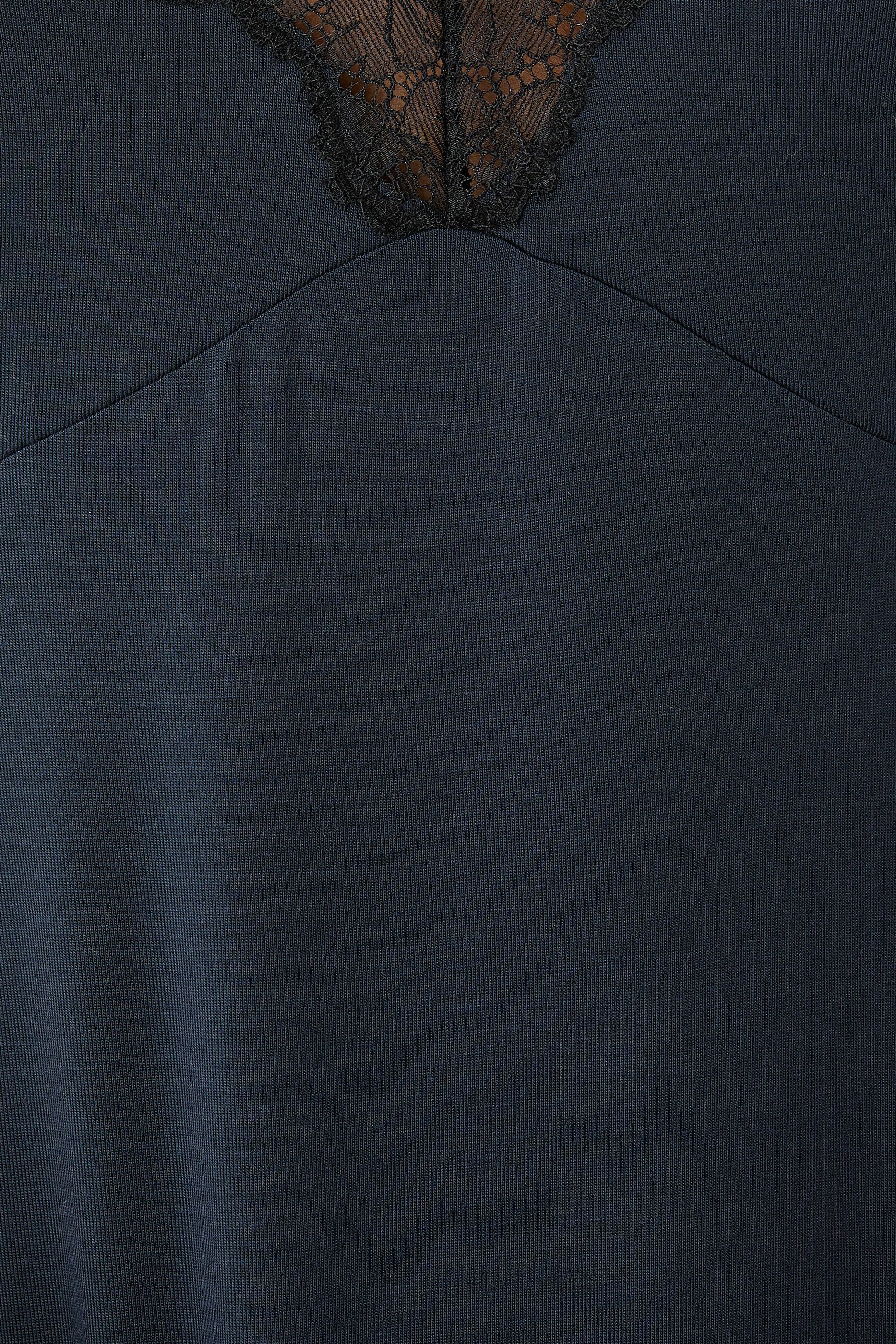 Jersey Lace Detail Maxi Nightdress  