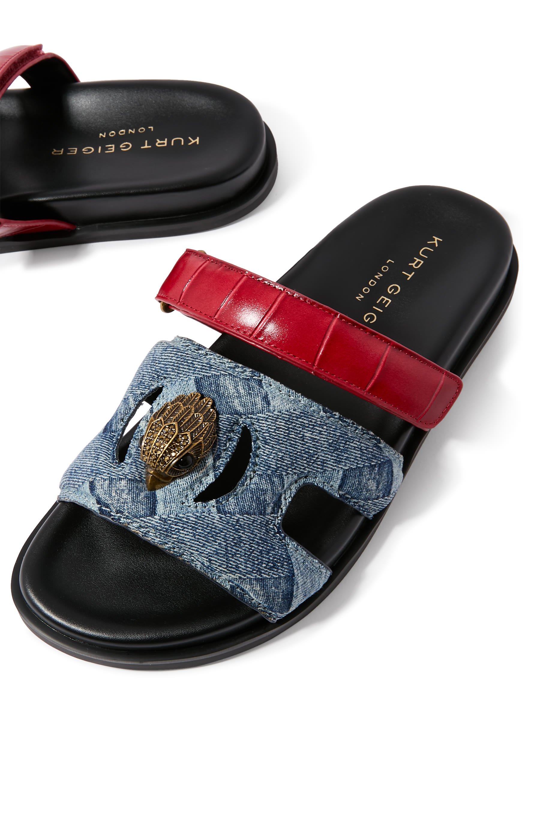 Eagle Cut Out Sandals 