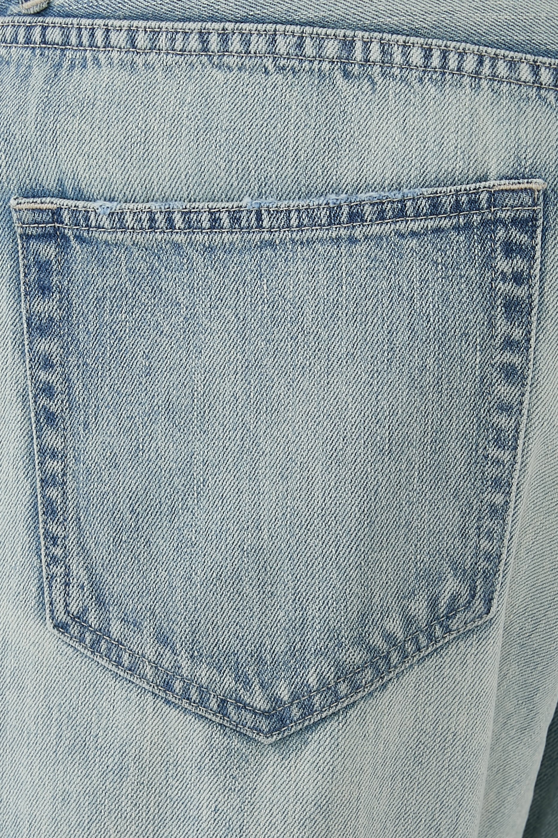 Faded Selvedge Light Denim Pants