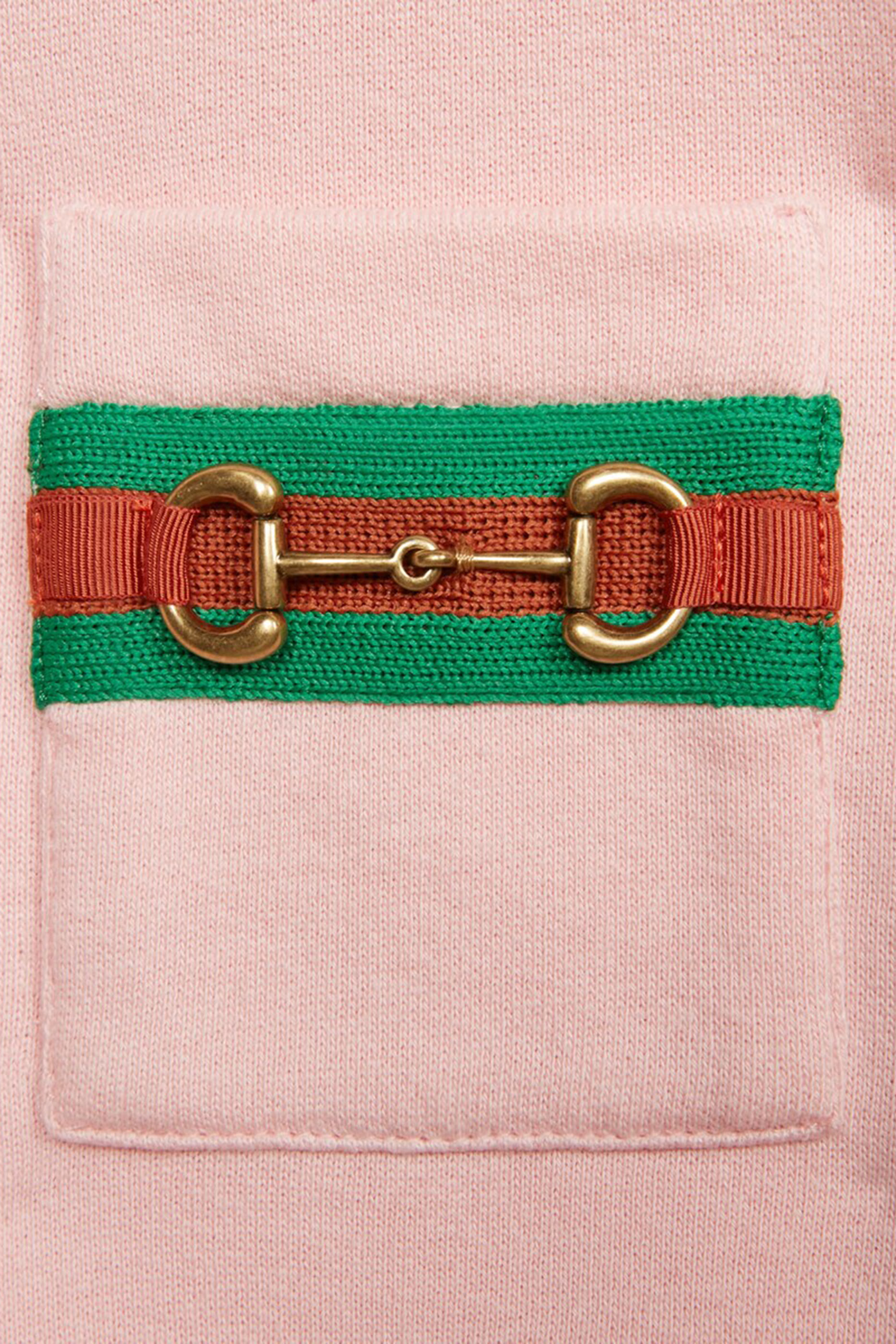 Kids Cotton Jersey Horsebit Dress