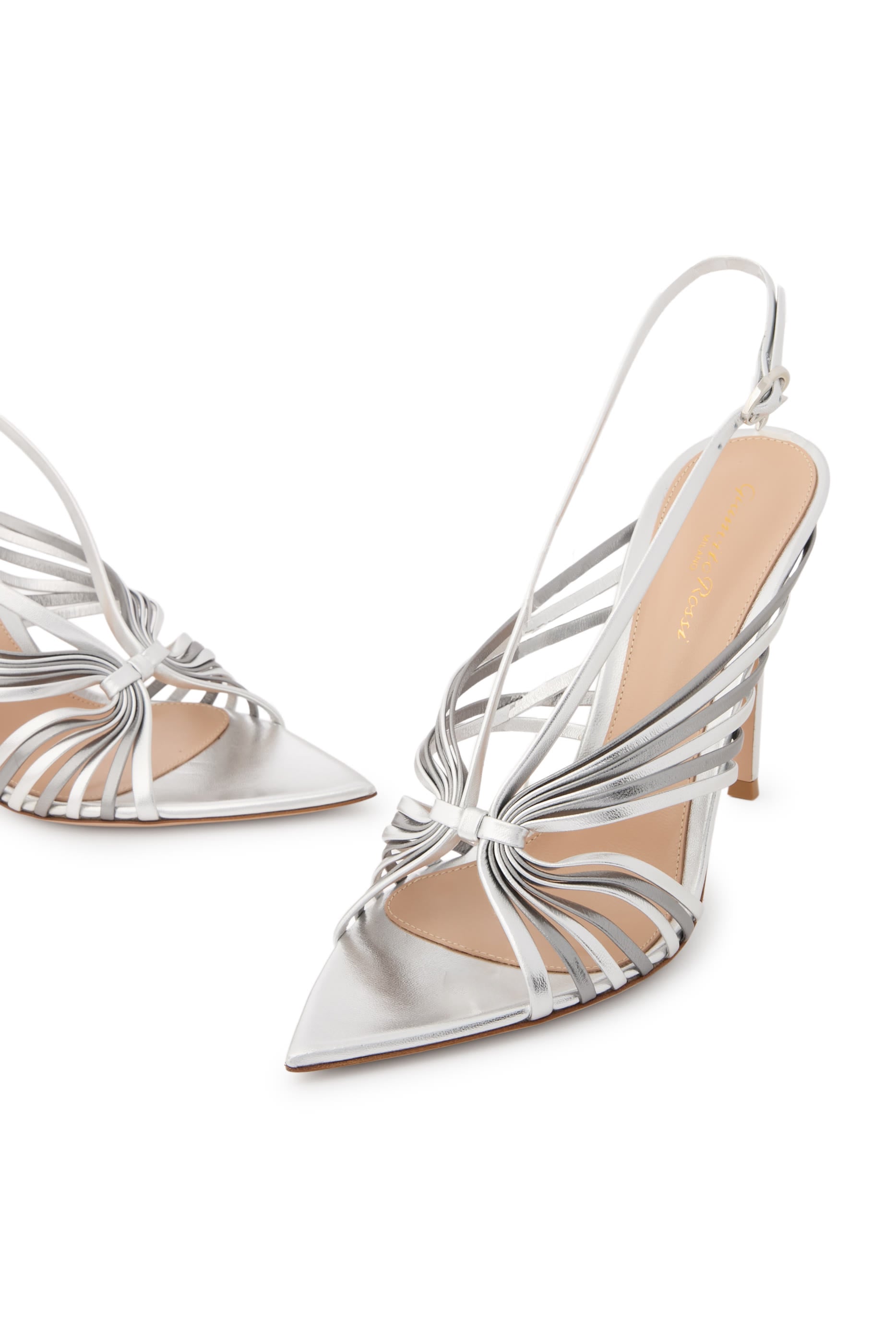 Metallic 105 Leather Sandals