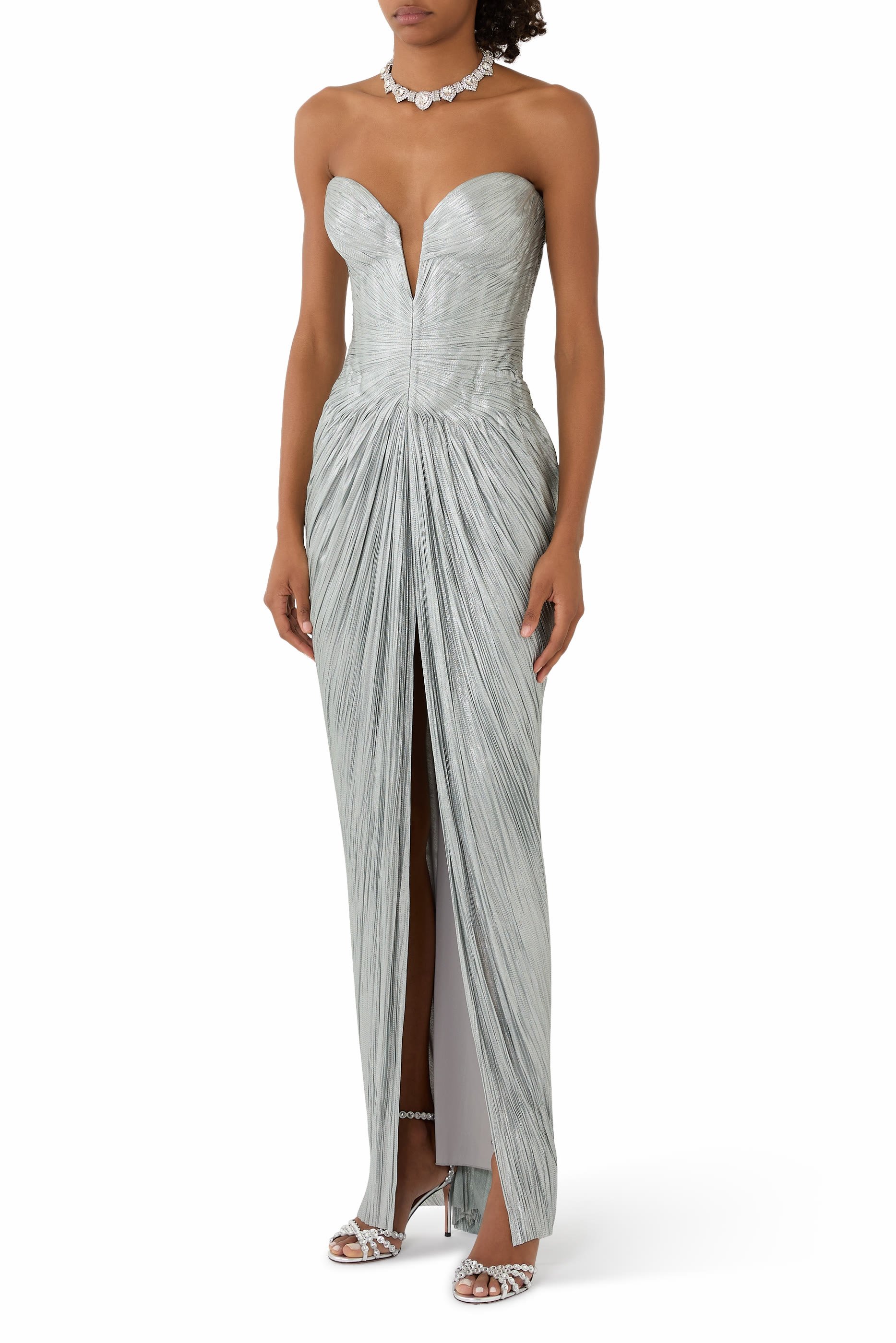 Strapless Evening Dress