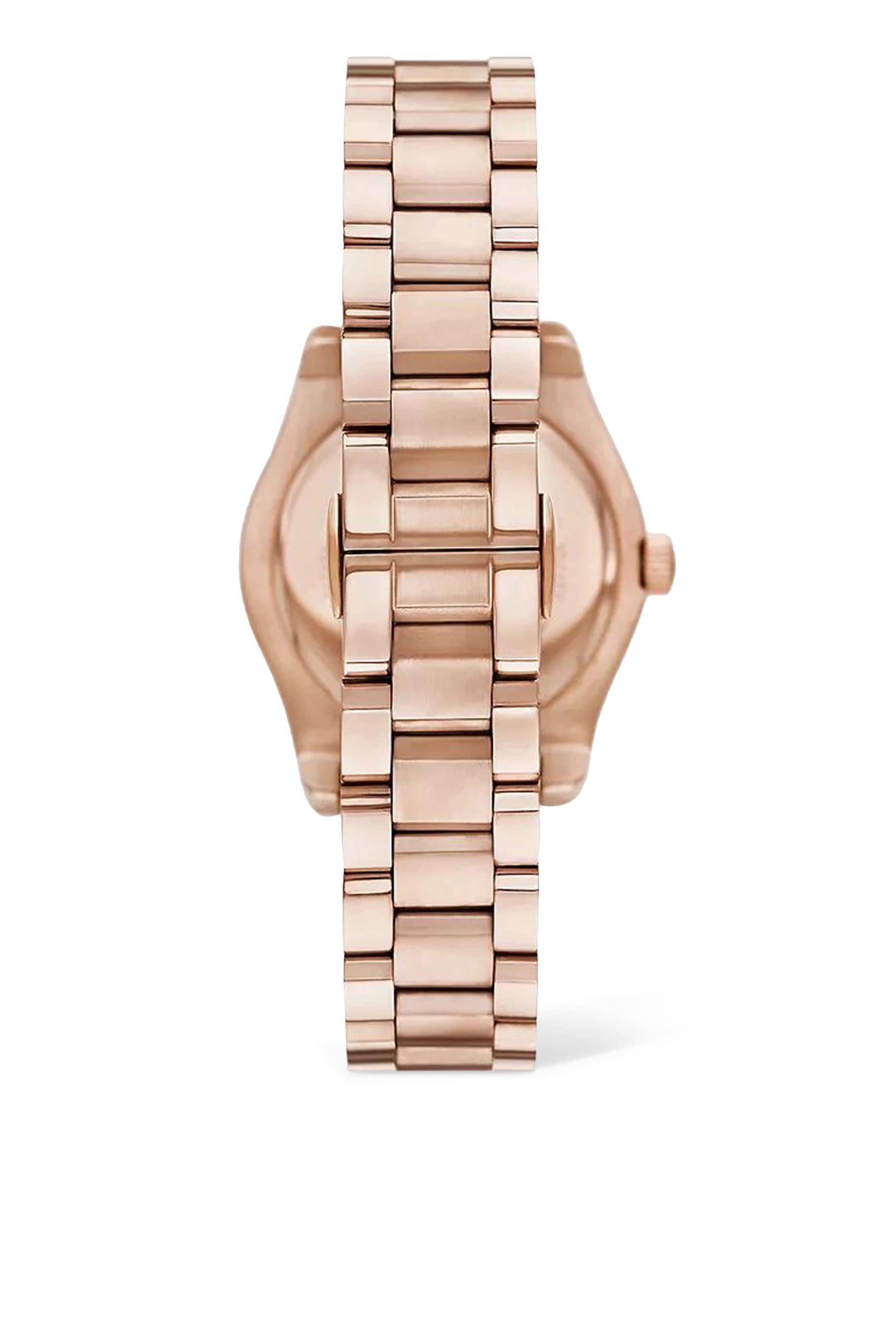 Three-Hand Stainless Steel Watch