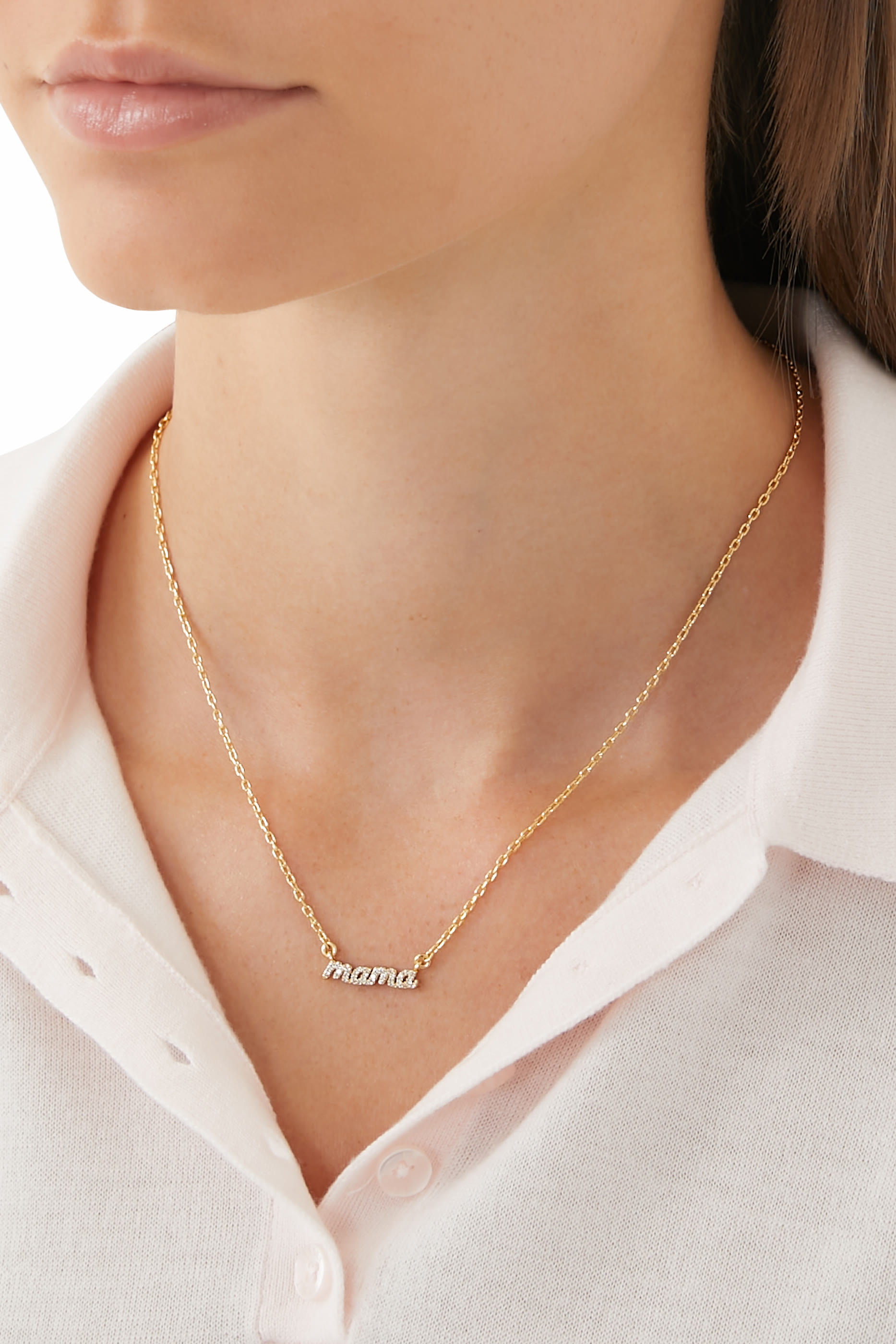 Mama Said Pav&eacute; Pendant