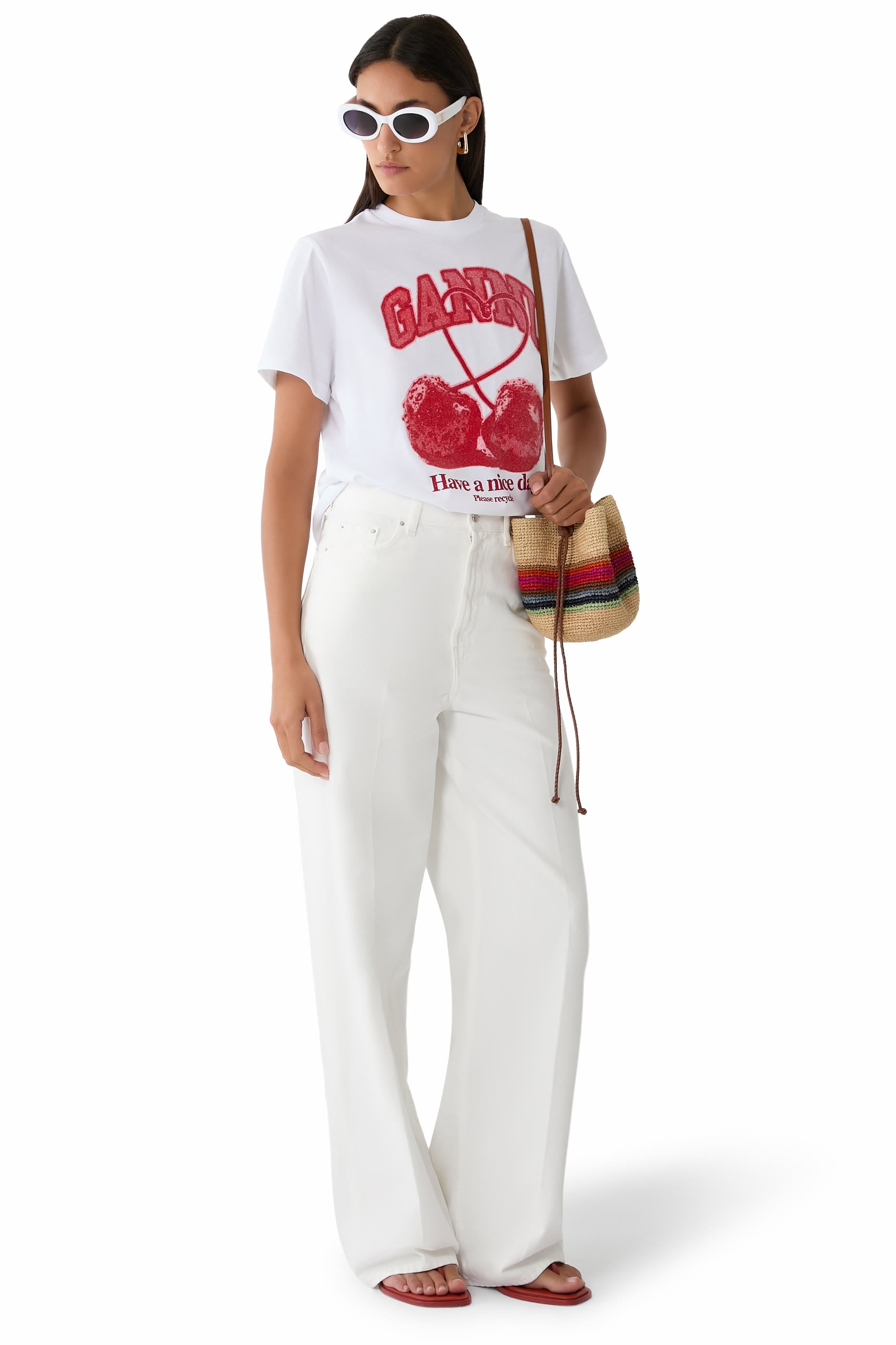 Cherry Print T-shirt 