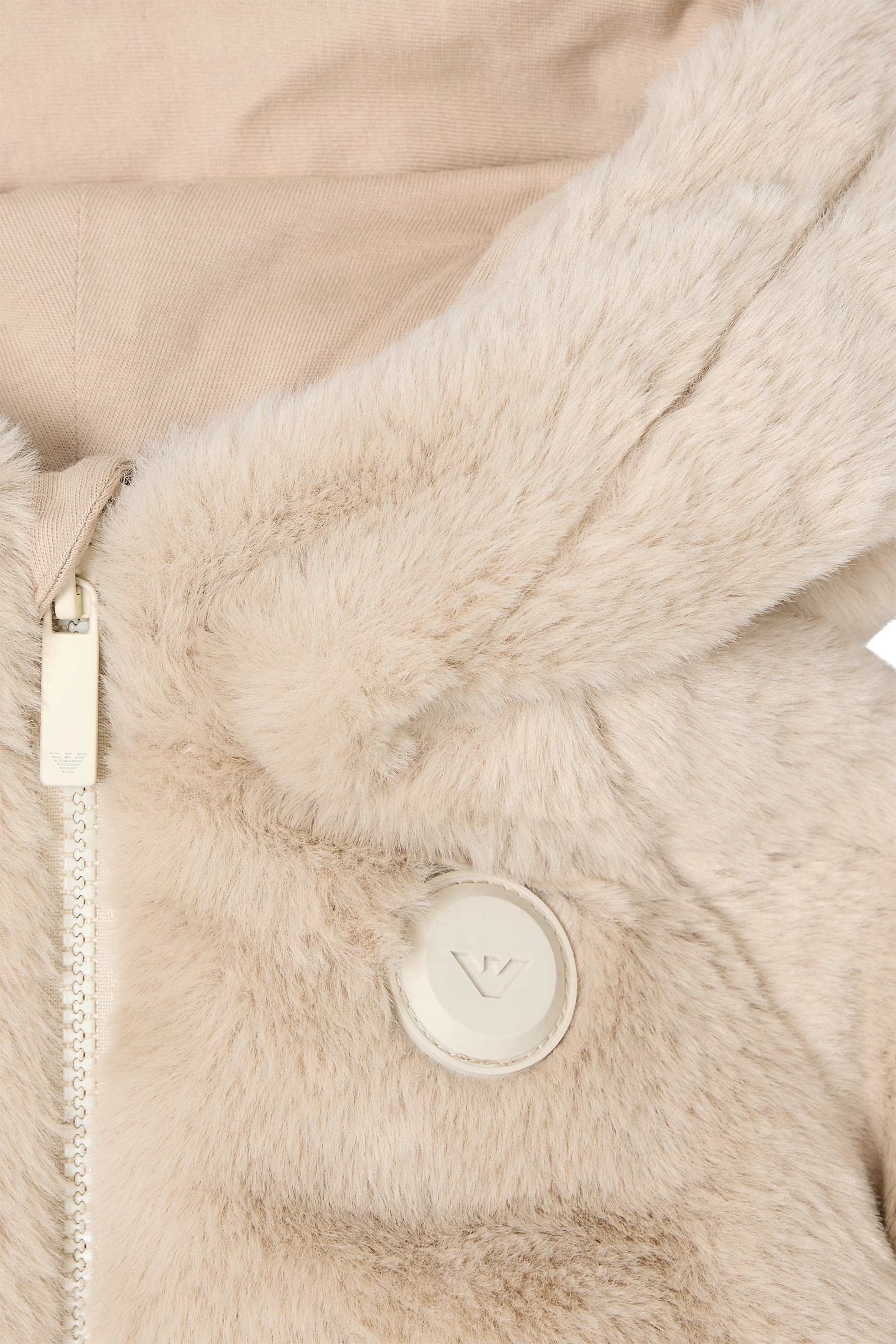 Kids Faux-Fur Hooded Jacket