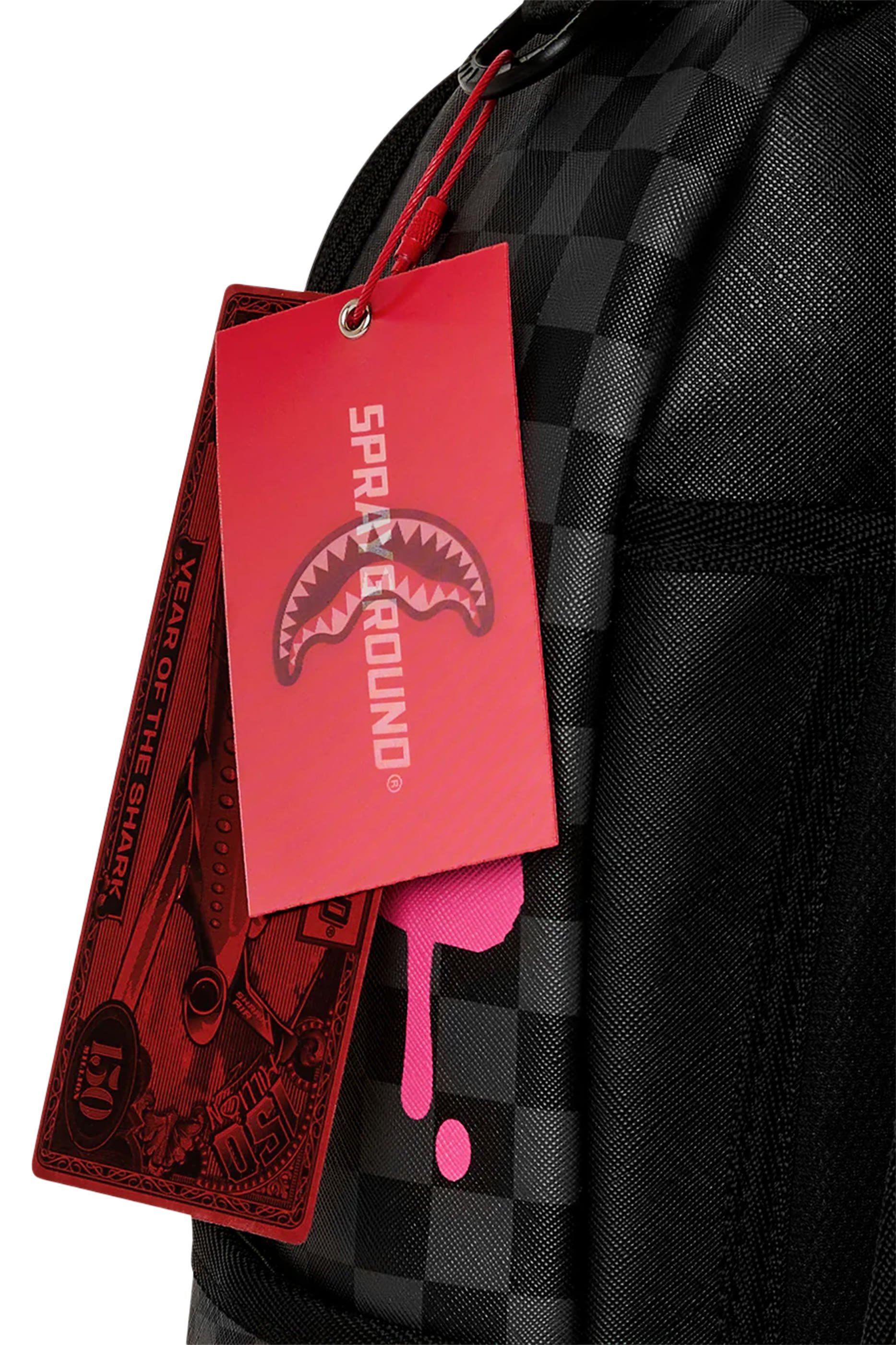 Kids Pink Panther Diamond Shark Backpack