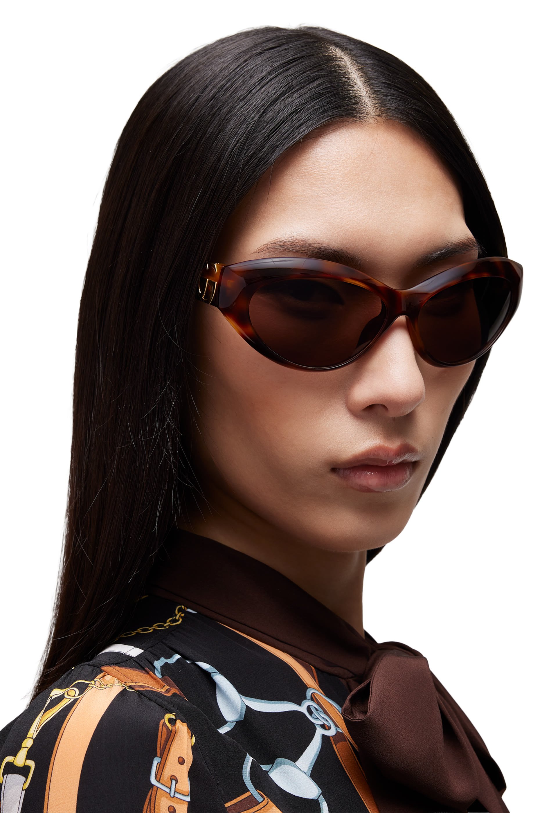 Cat Eye Frame Sunglasses 