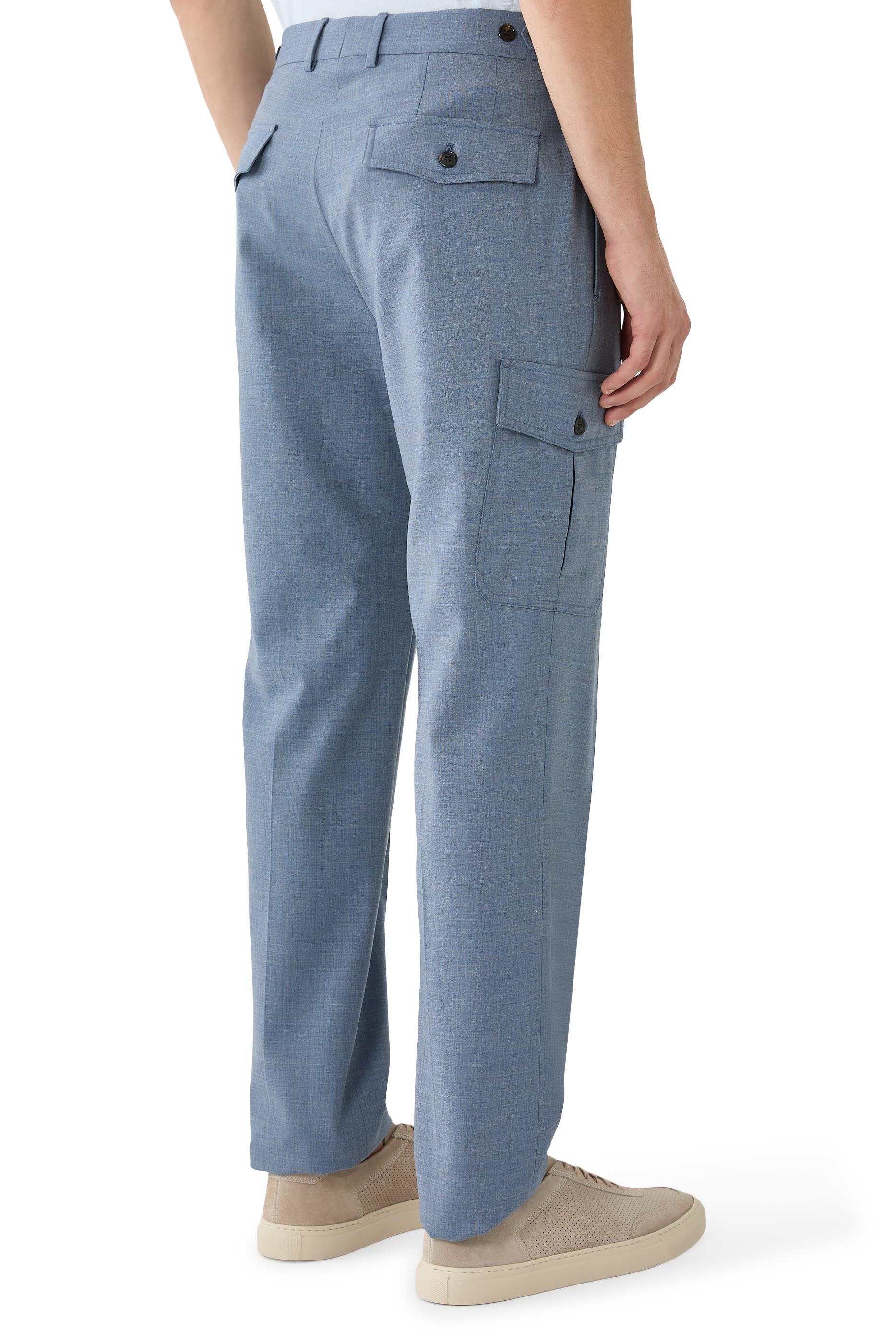 Pleated Pocket Trousers