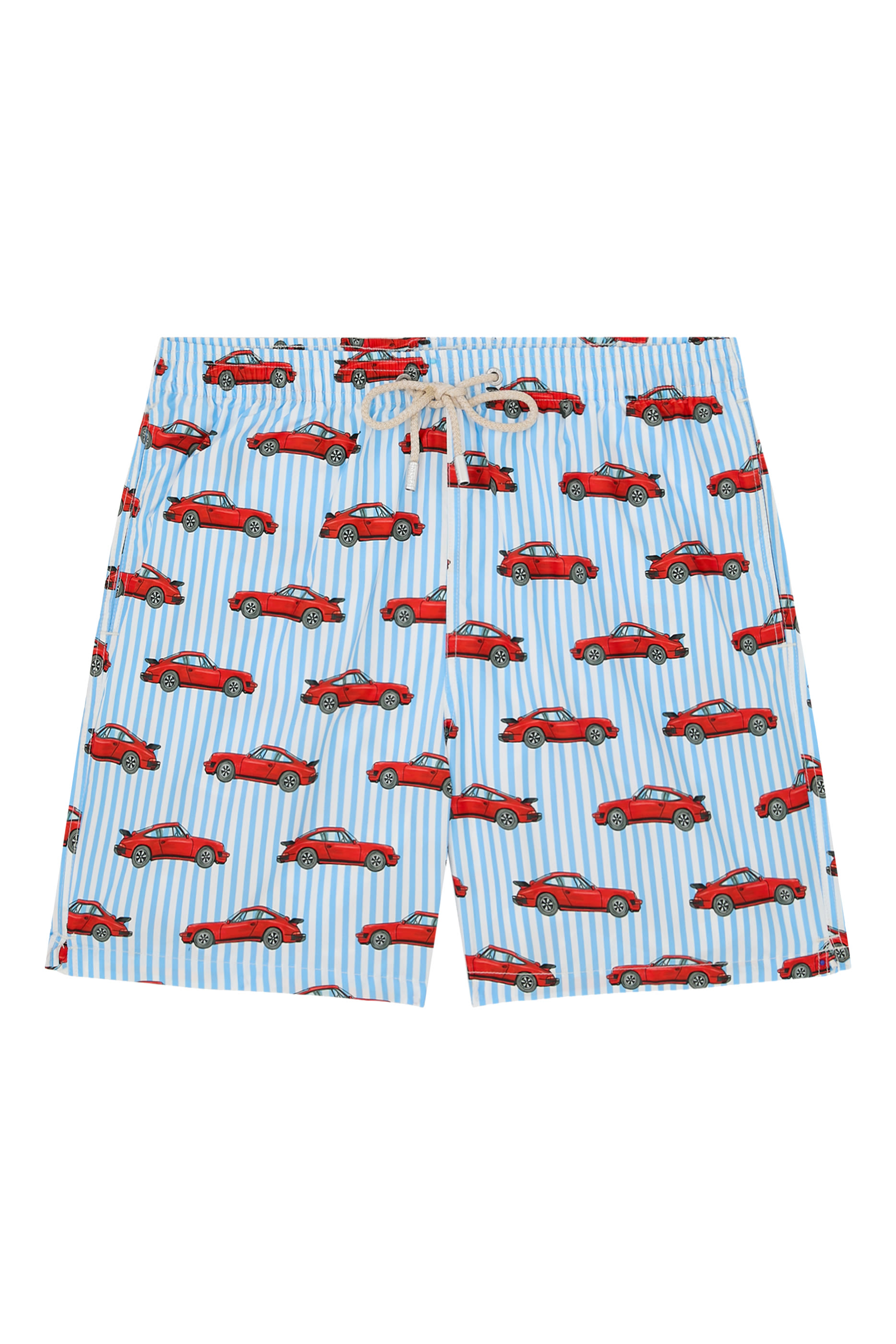 Car Print Swim Shorts