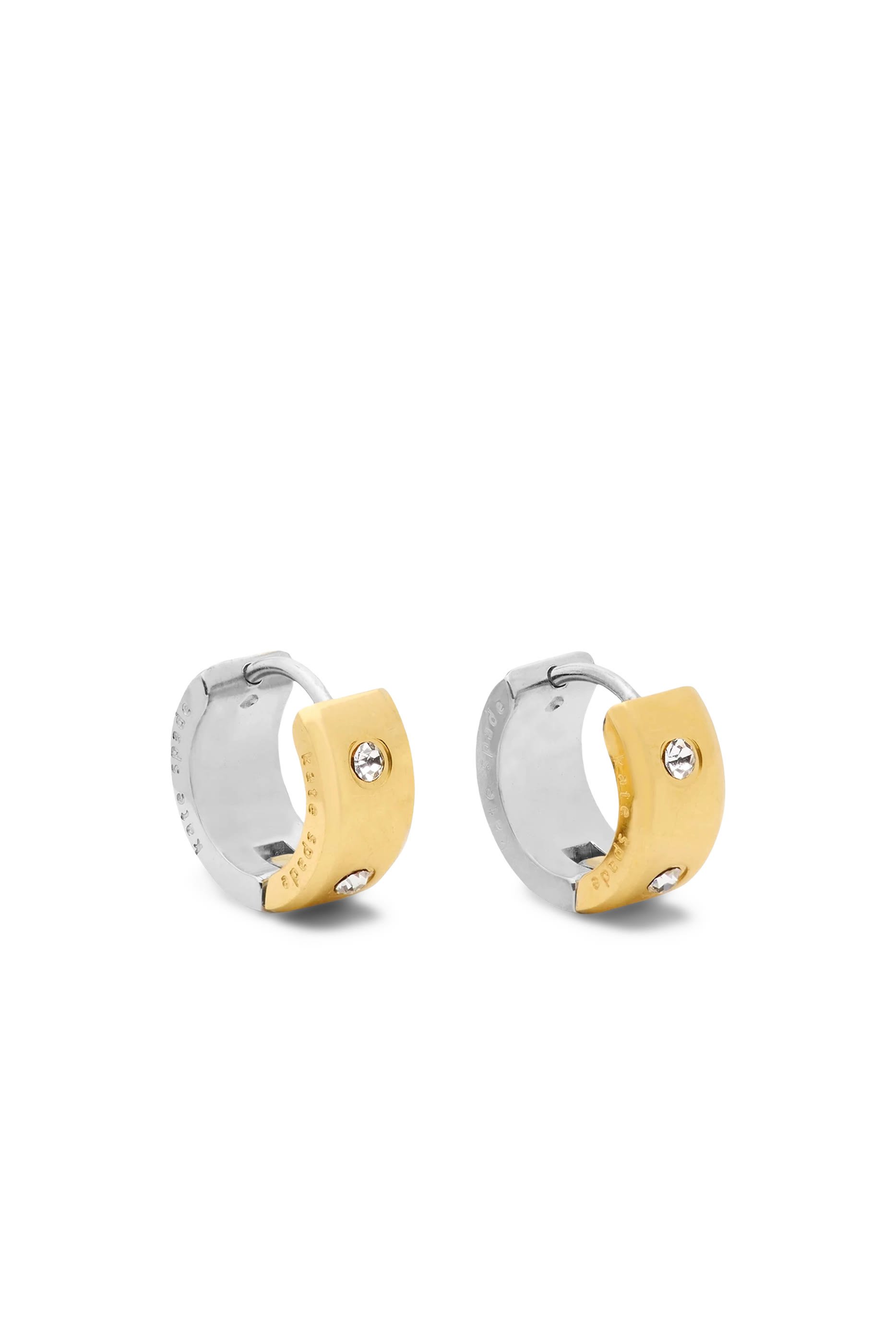 Set in Stone Chunky Huggies Earrings