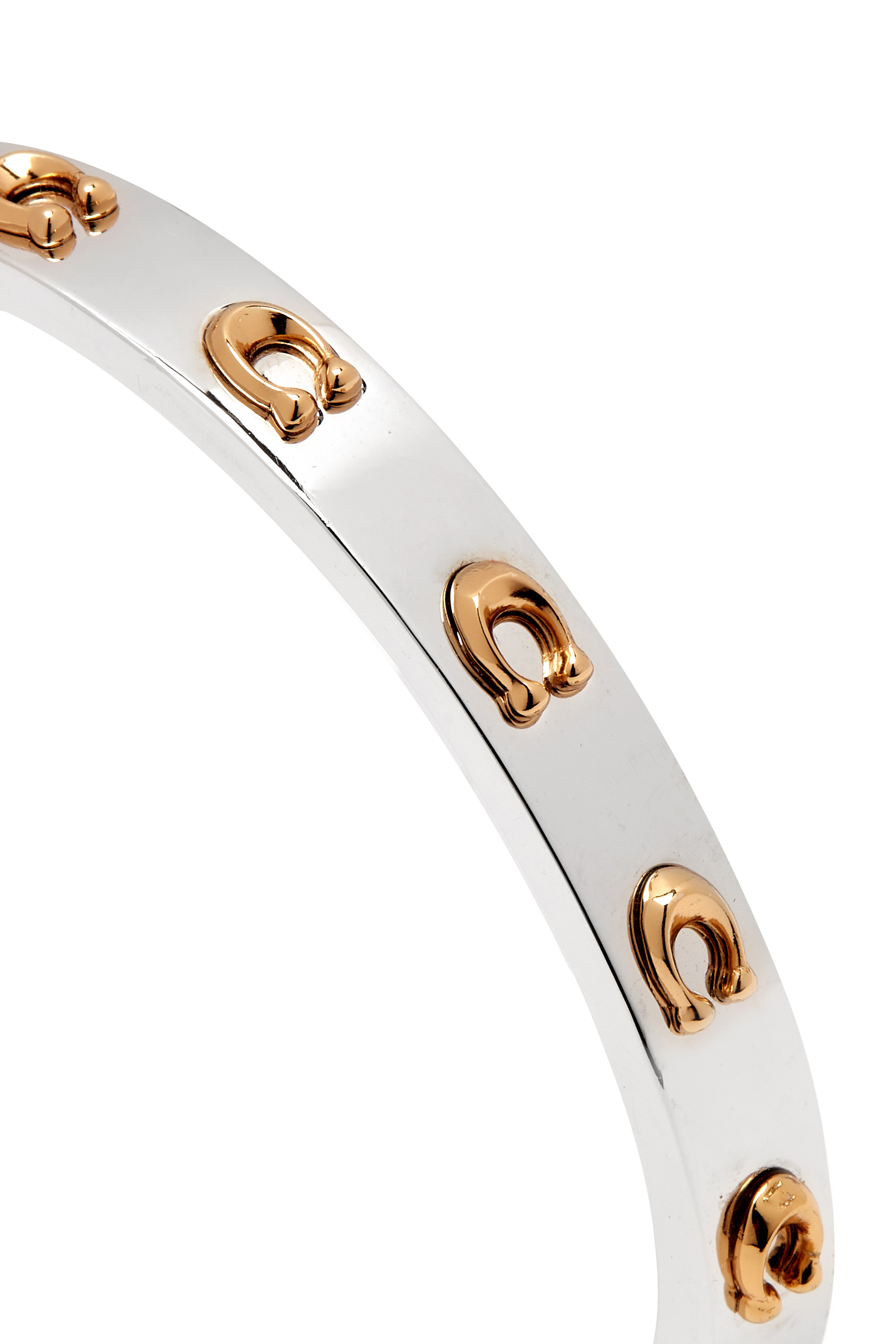 Signature C Hinged Bangle