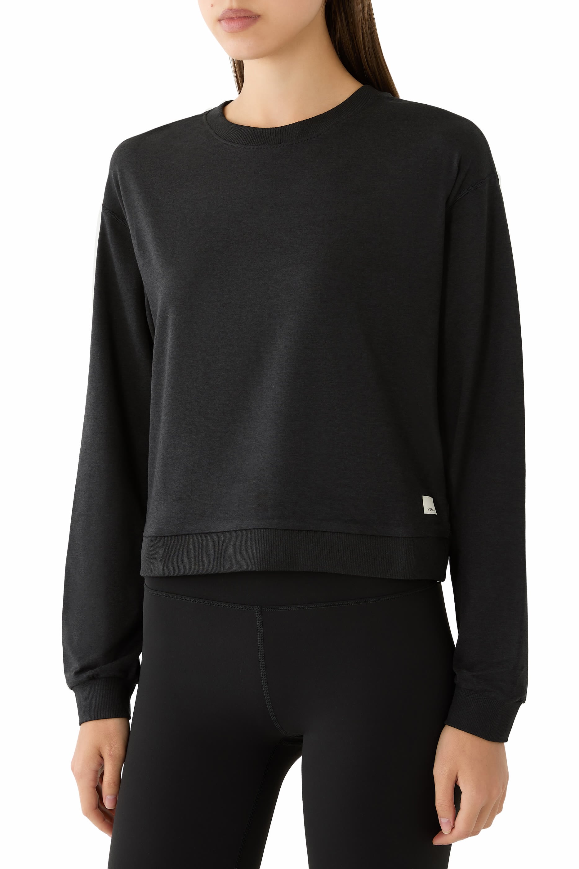 Long Sleeve Halo Crewneck Pullover