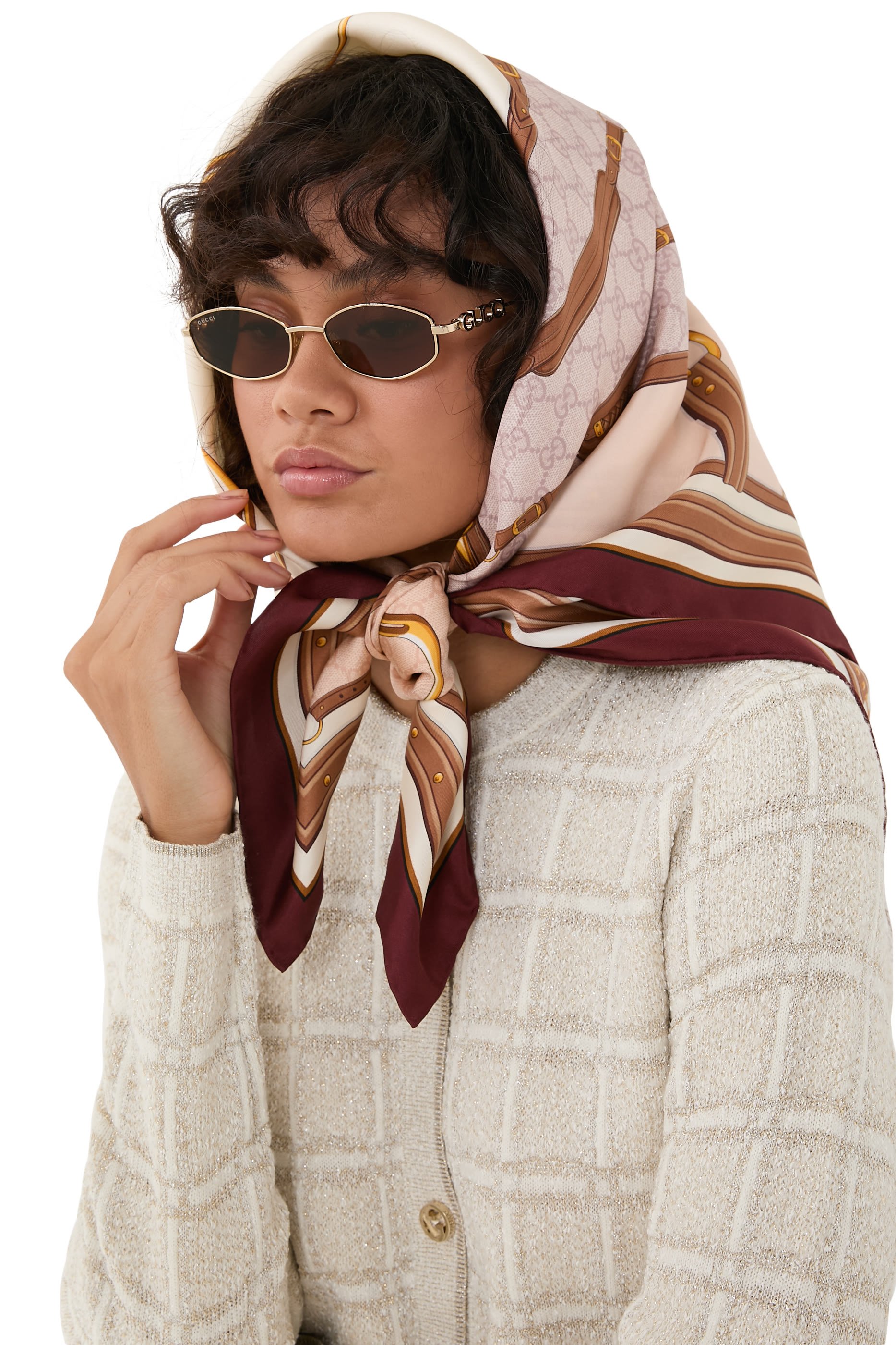 Oval Frame Sunglasses 