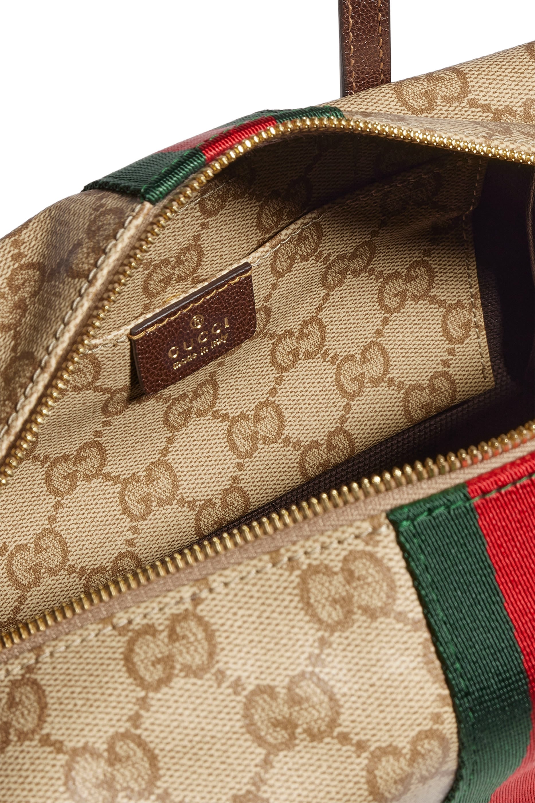 Mini Boston Bag with Web