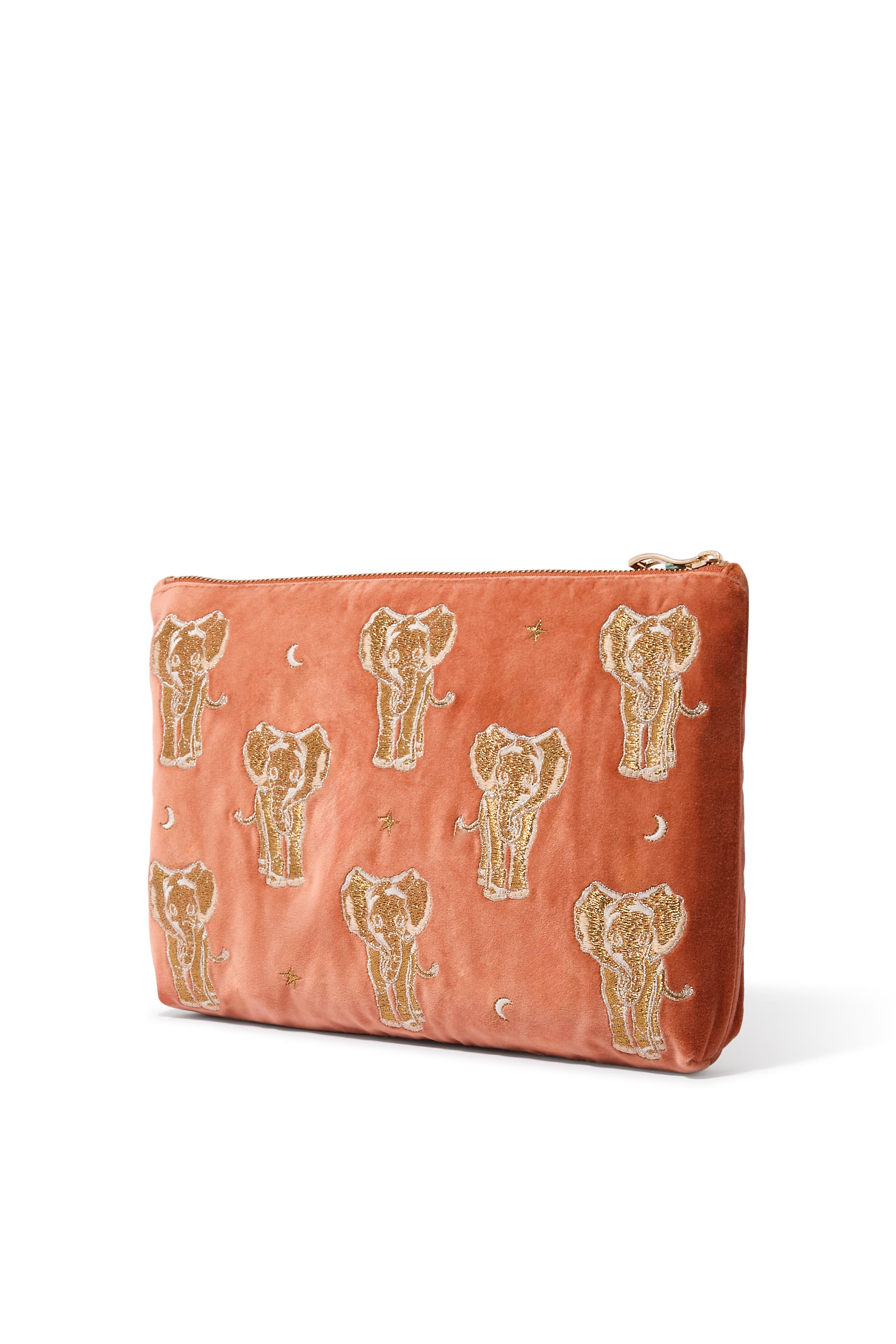 Golden Elephants Everyday Pouch 