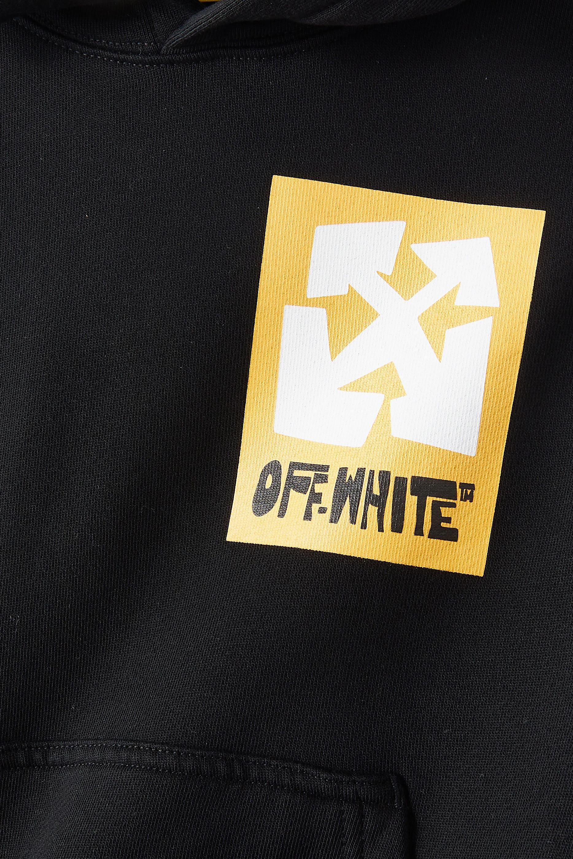 Kids Big Label Graphic Print Hoodie