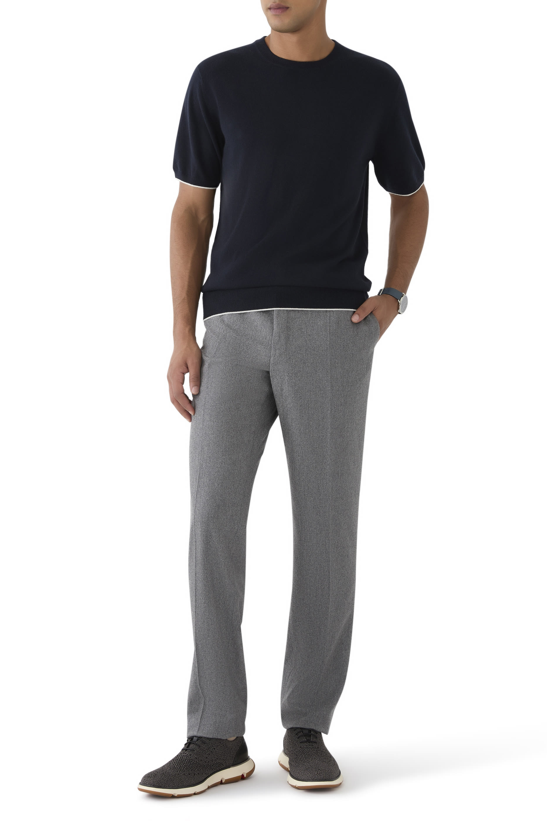 Straight-Fit Trousers
