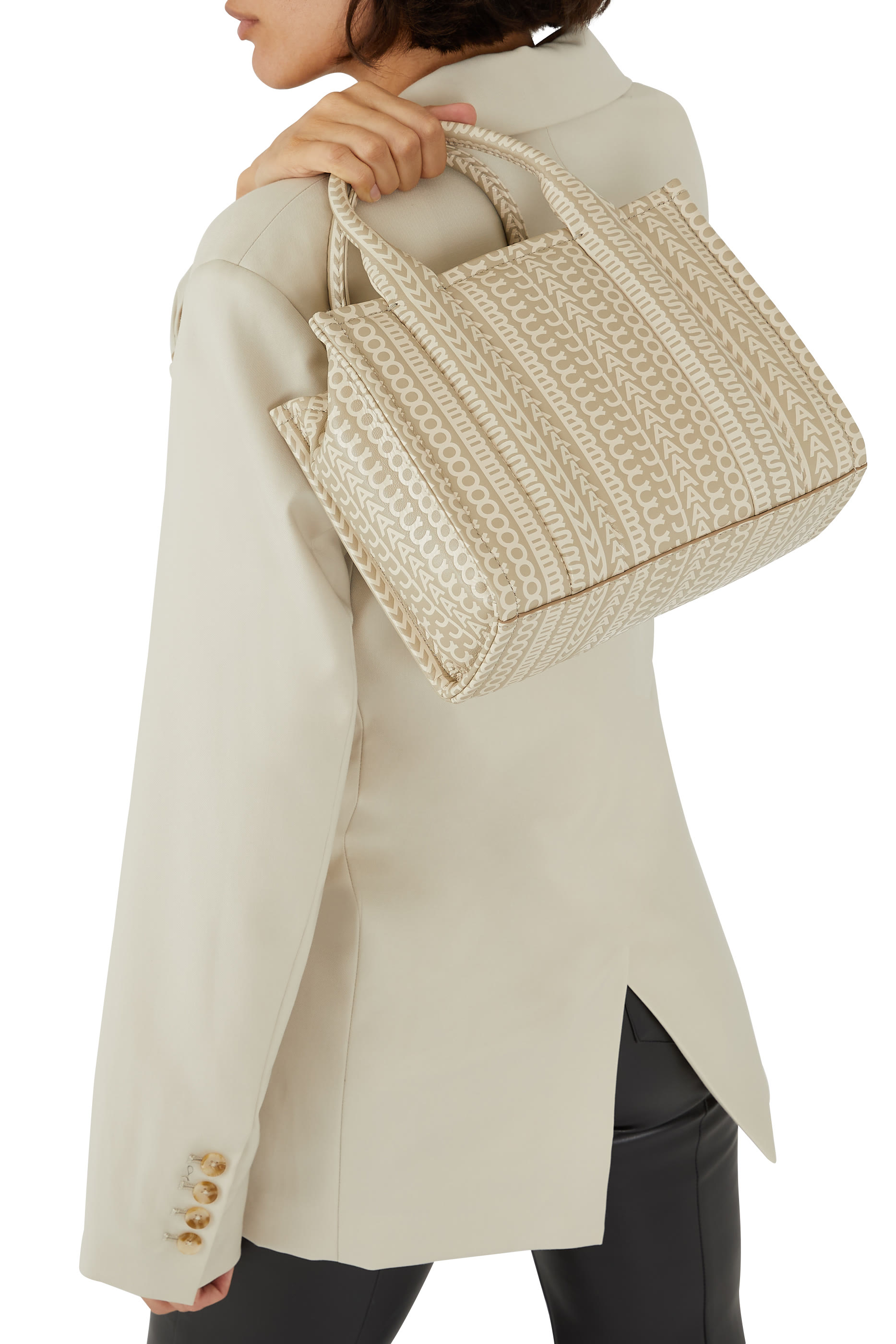 The Monogram Leather Mini Tote Bag