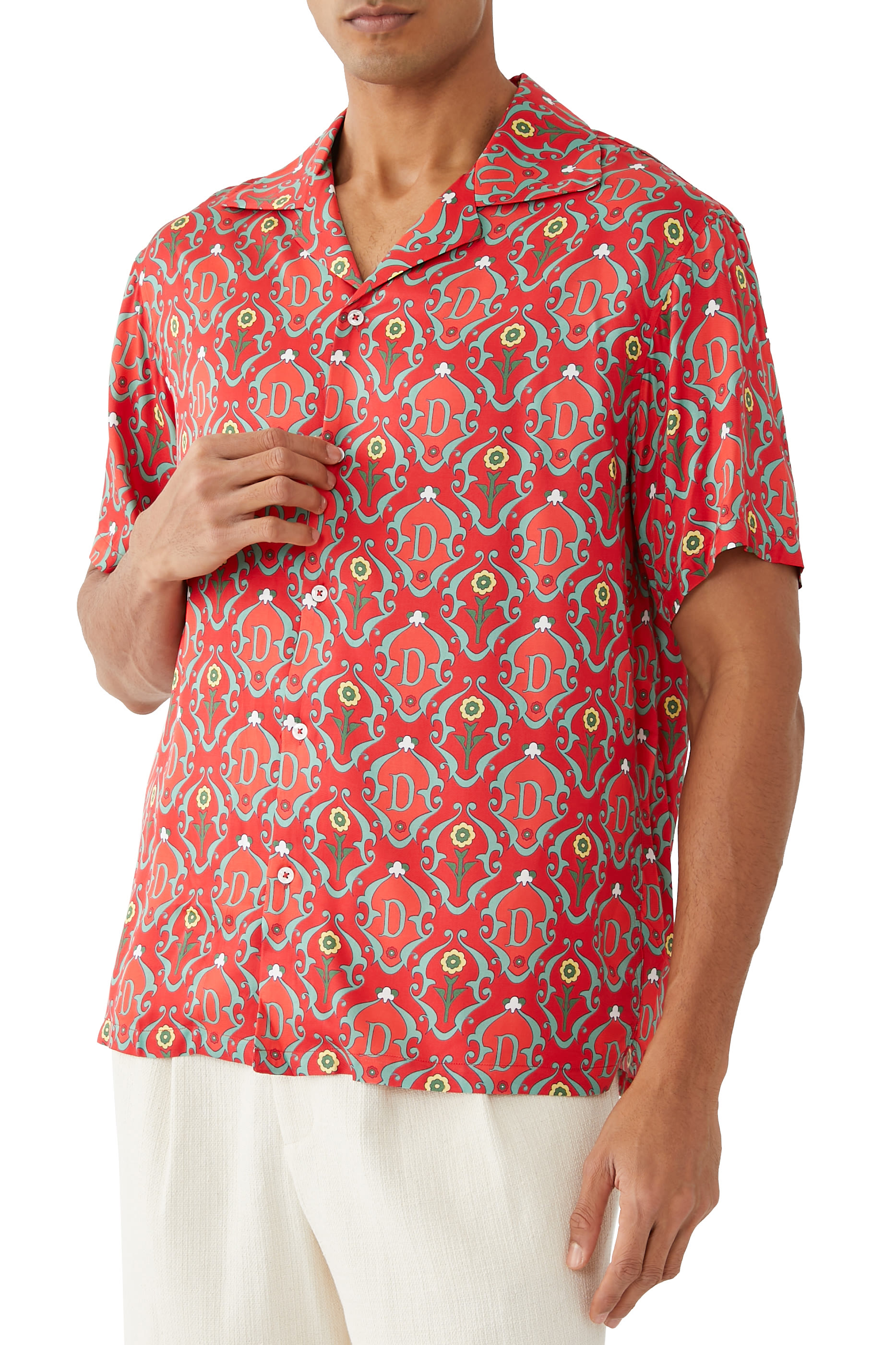 La Chemise Ornements Short Sleeves Shirt