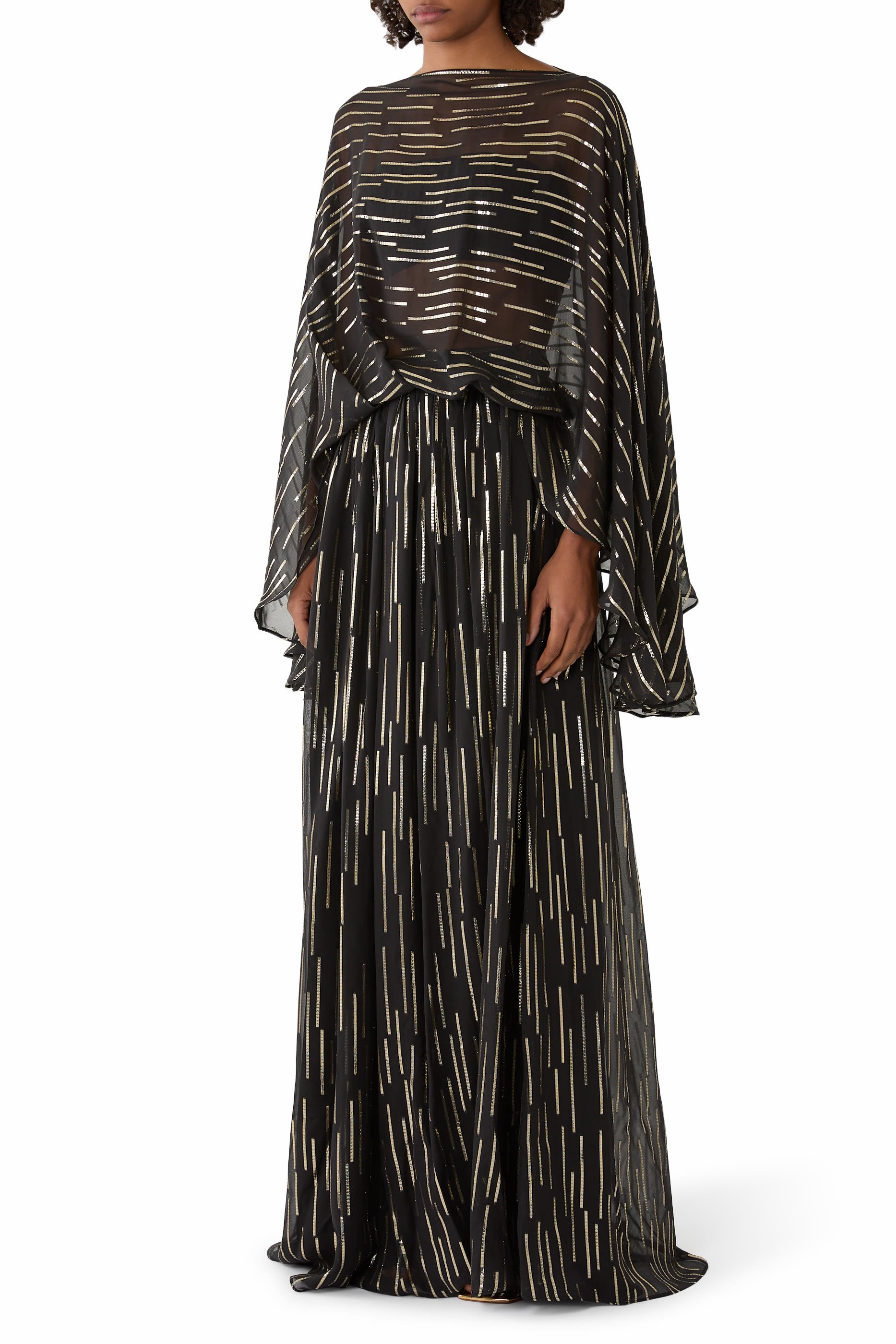 Tribeca Striped Maxi Dress