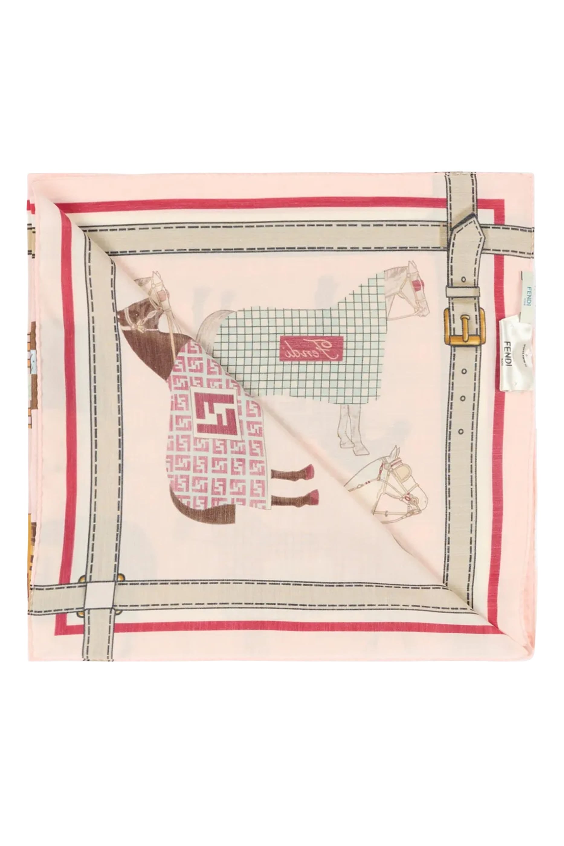 Kids Horse Print Scarf