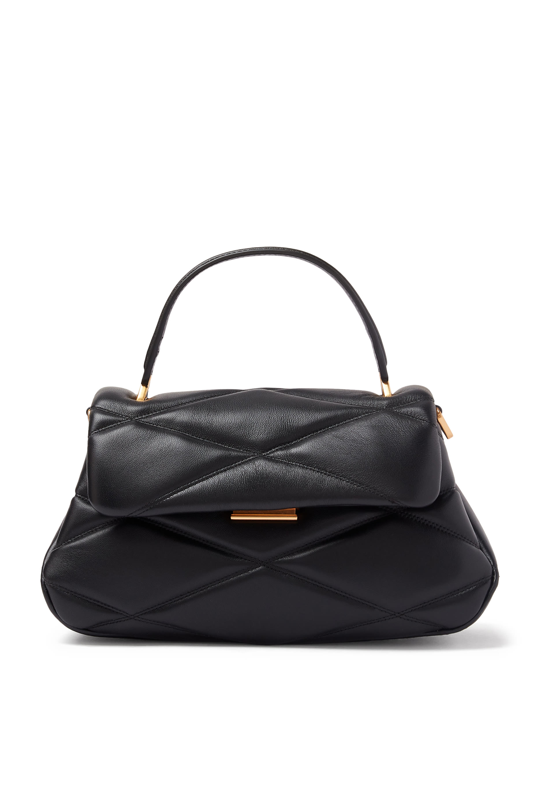  Grace Quilted Top Handle Bag 
