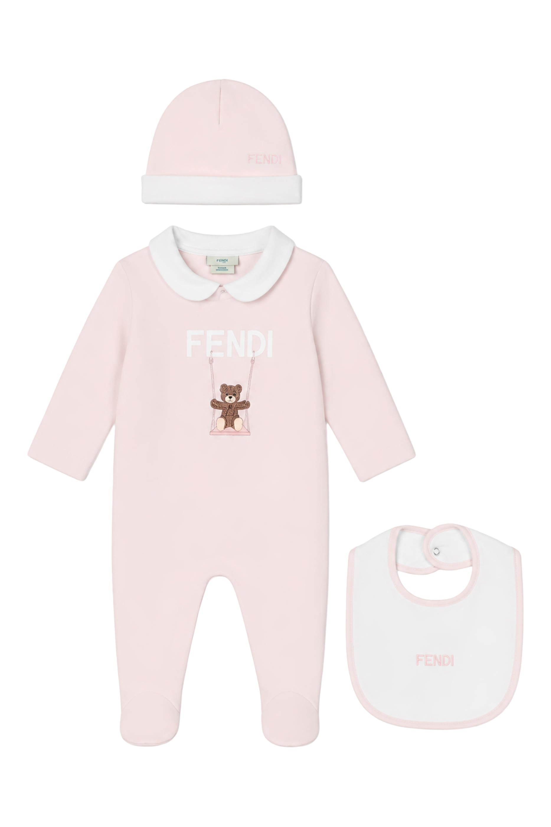 Kids Logo Onesie and Beanie Set