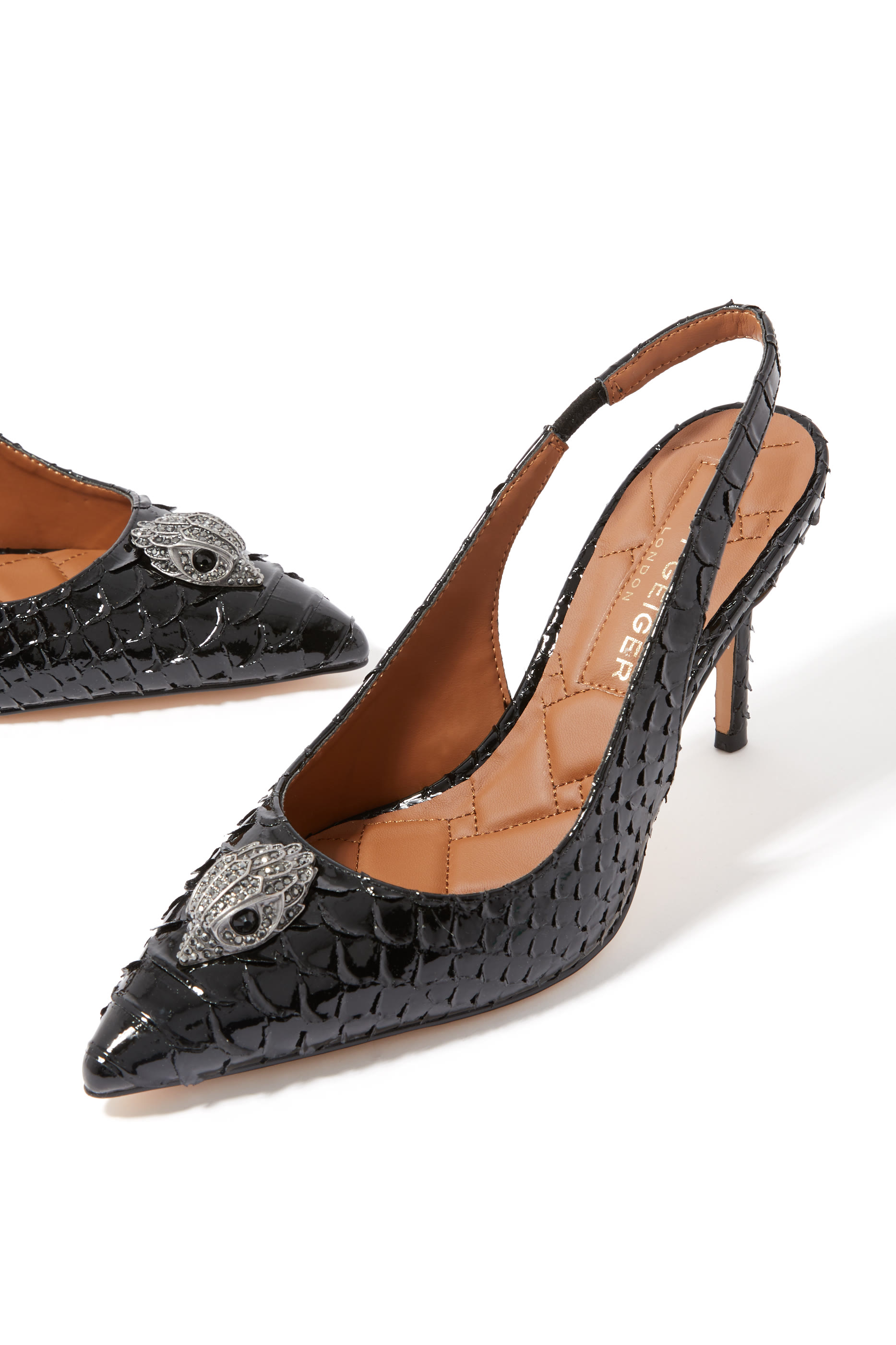 Belgravia 60 High Sling Back Pumps