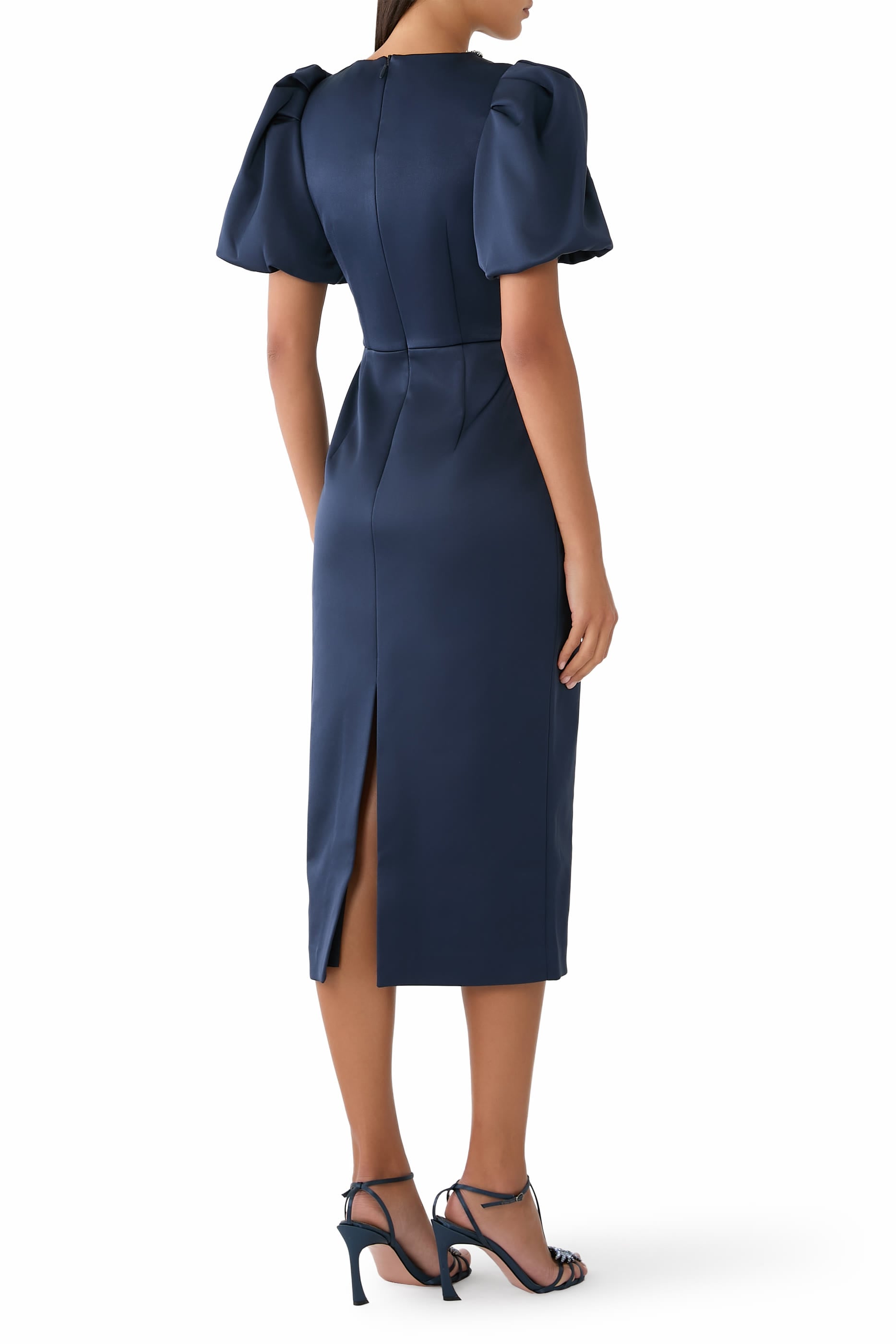 Ayla Short Sleeve Midi Dress