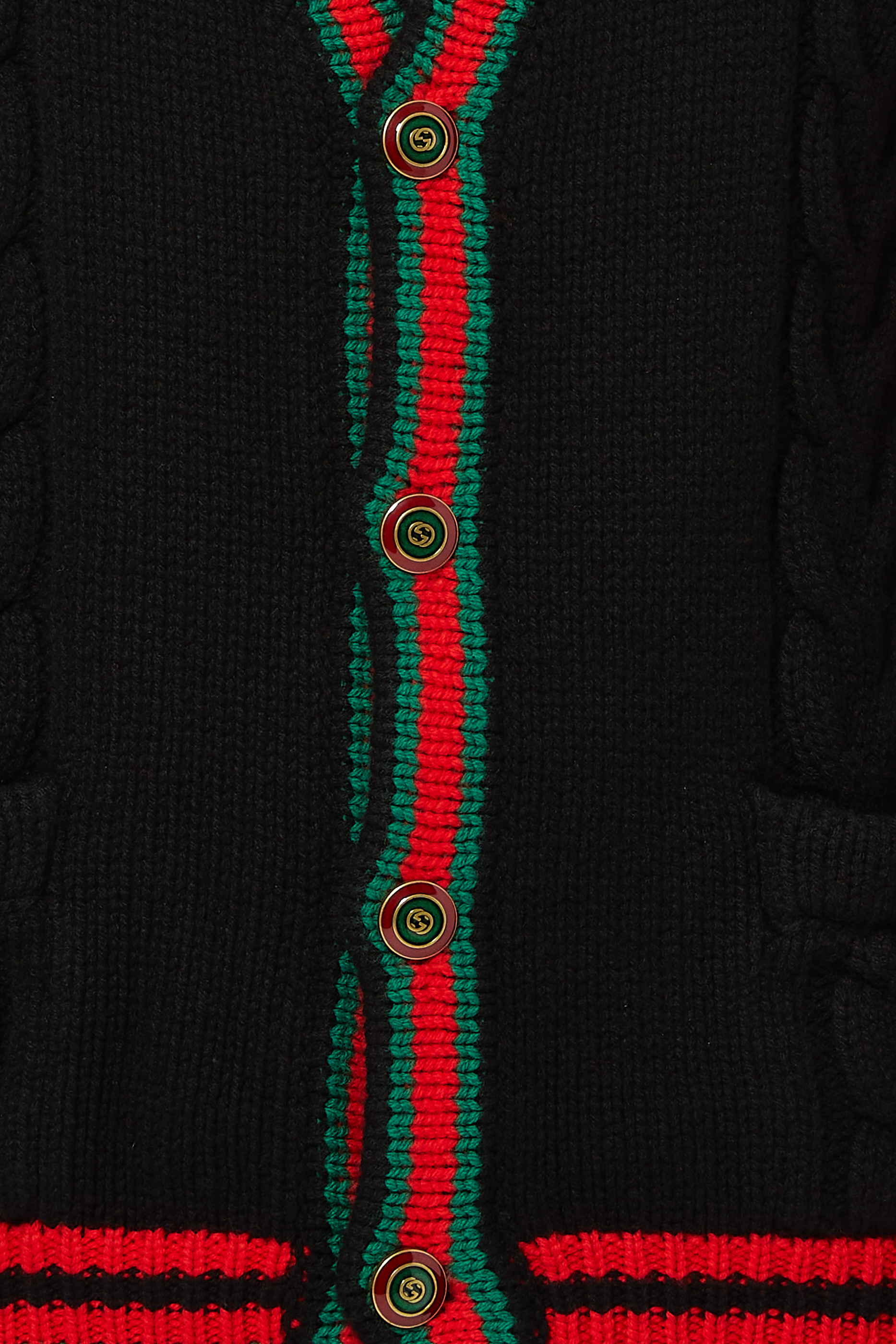 Oversize Cable Knit Cardigan