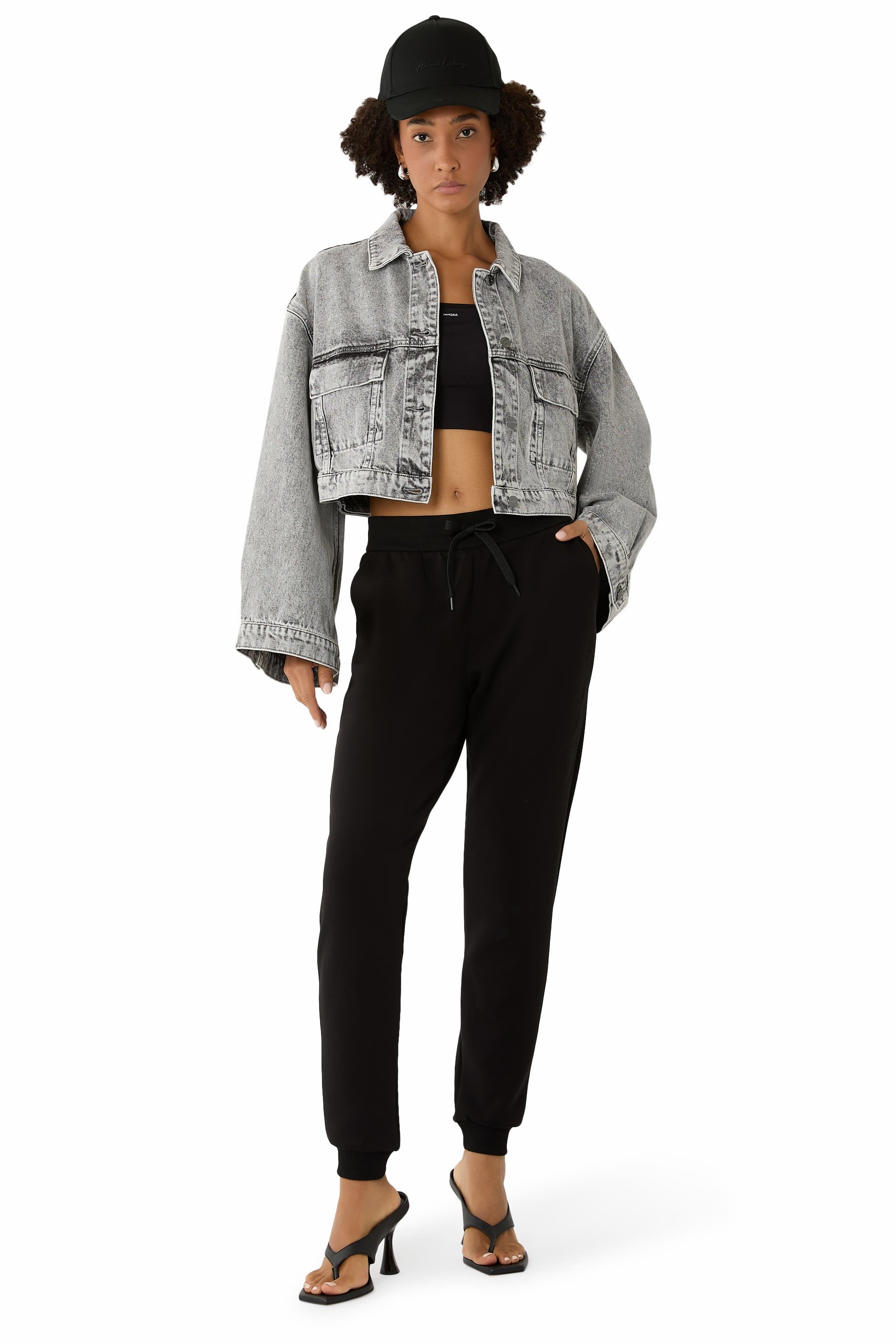 Denim Blouson Jacket