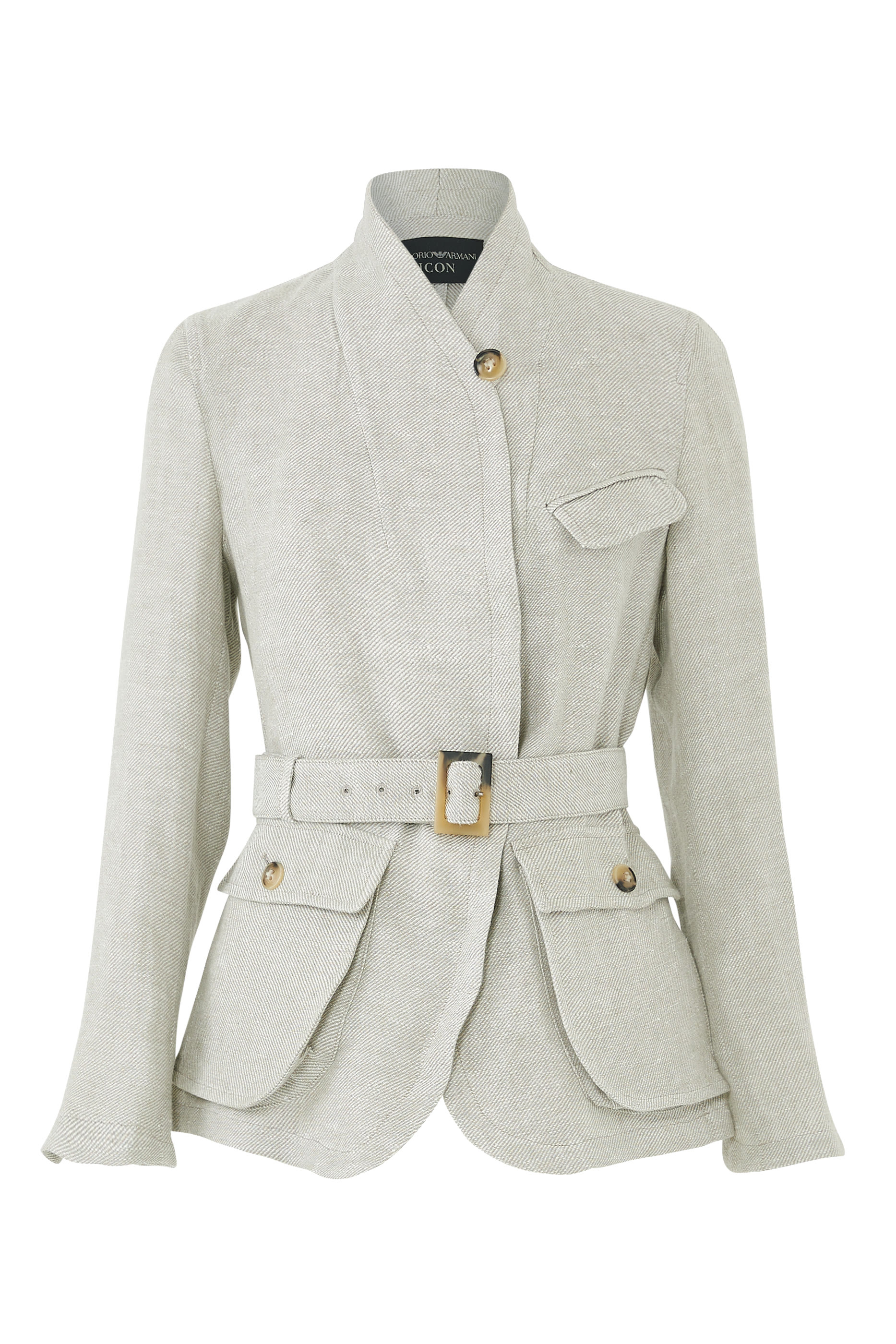 Icon Belted Lapel Jacket