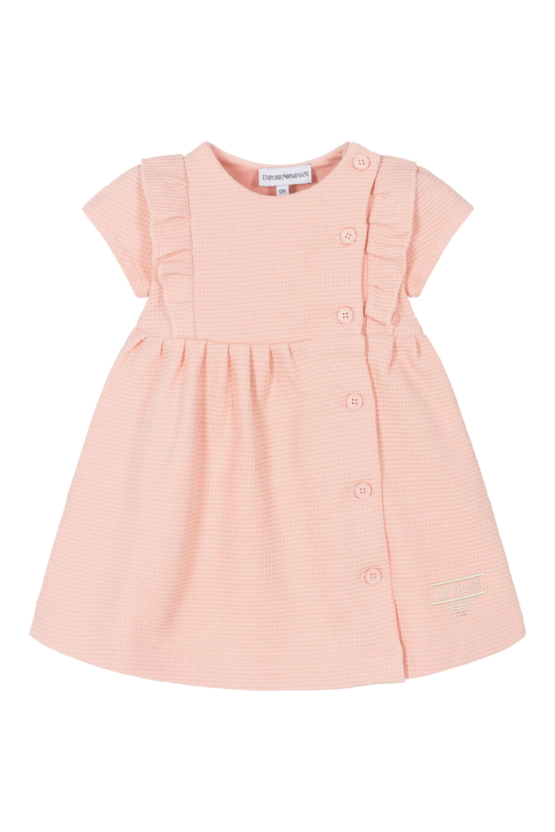 Kids Side Button Summer Dress