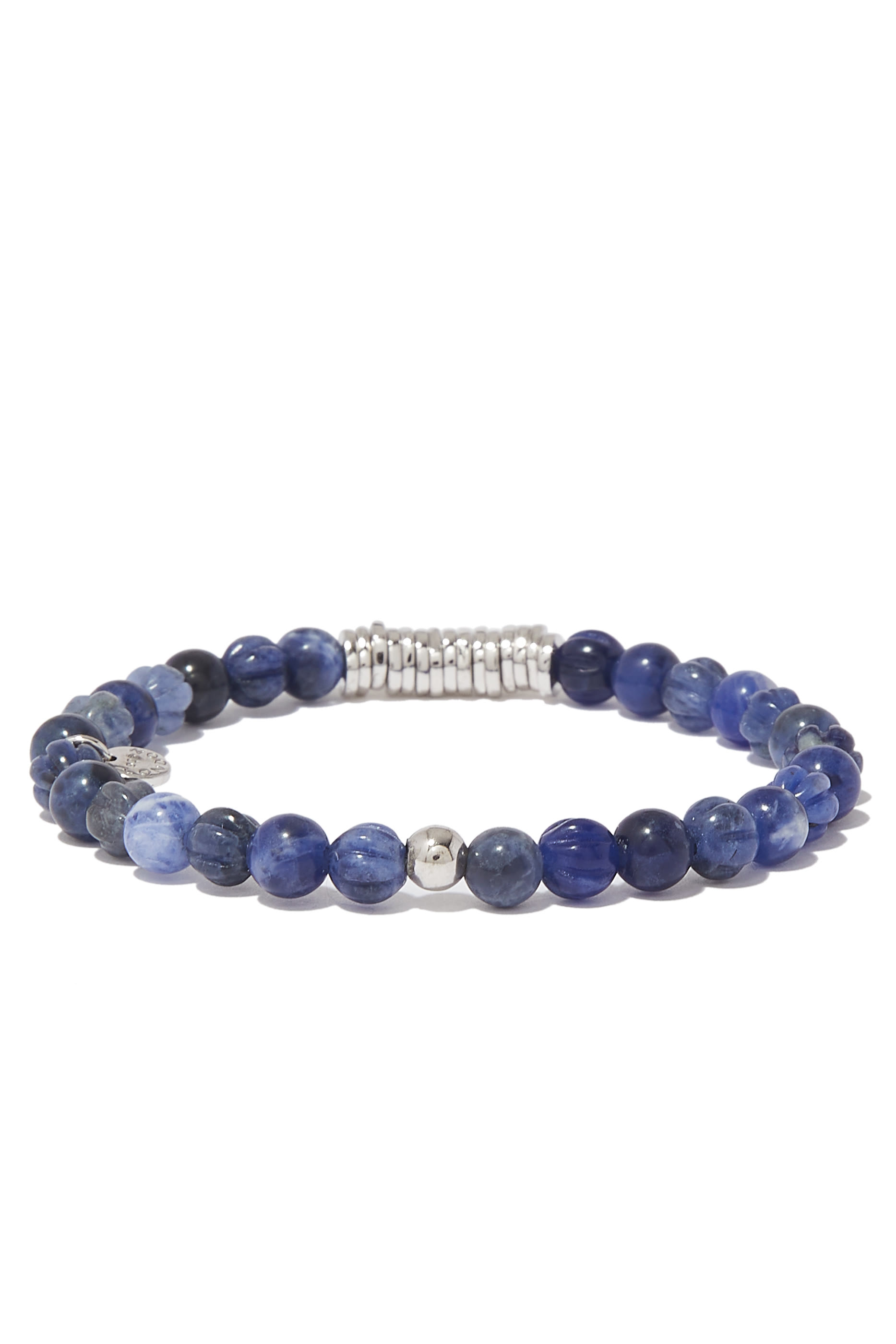 Blue Disc Bracelet