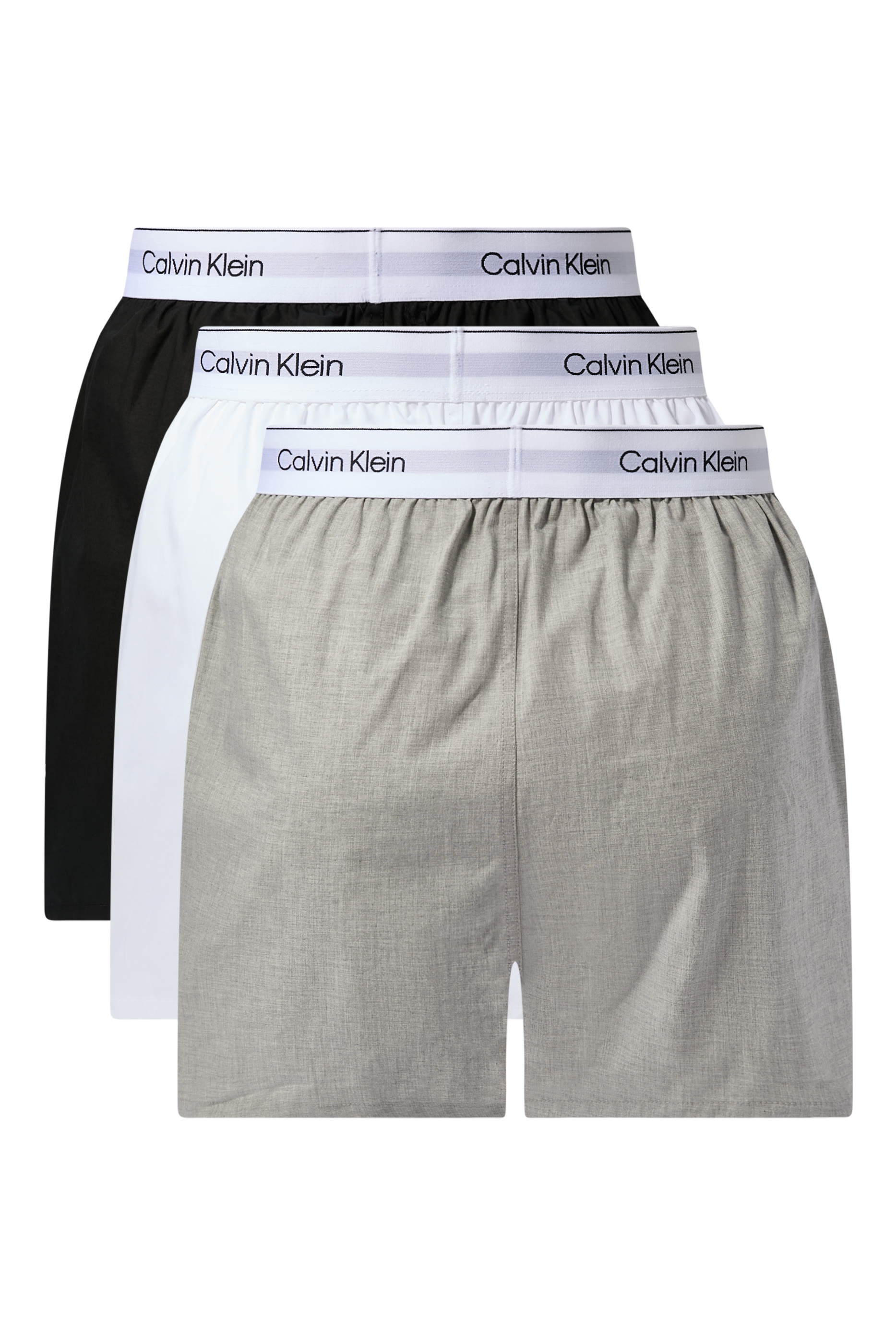 Icon Cotton Stretch Slim Fit Boxers, Set of 3