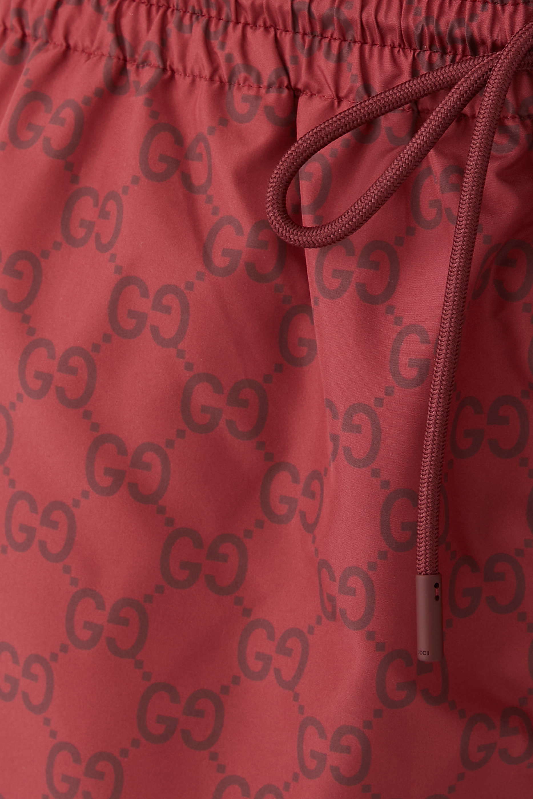 GG Print Nylon Swim Shorts