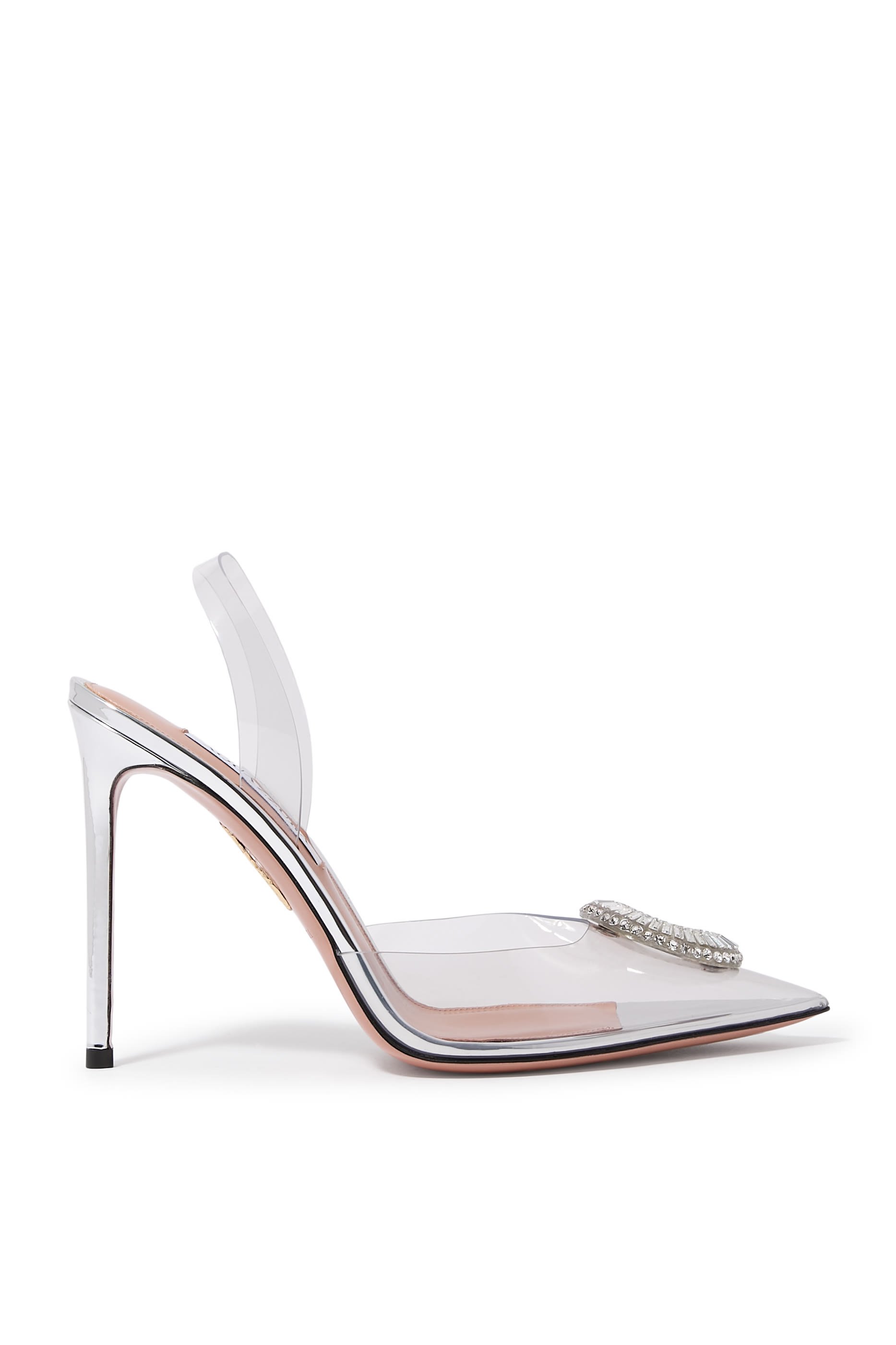 Crystal Hoop Slingback 105 Pumps