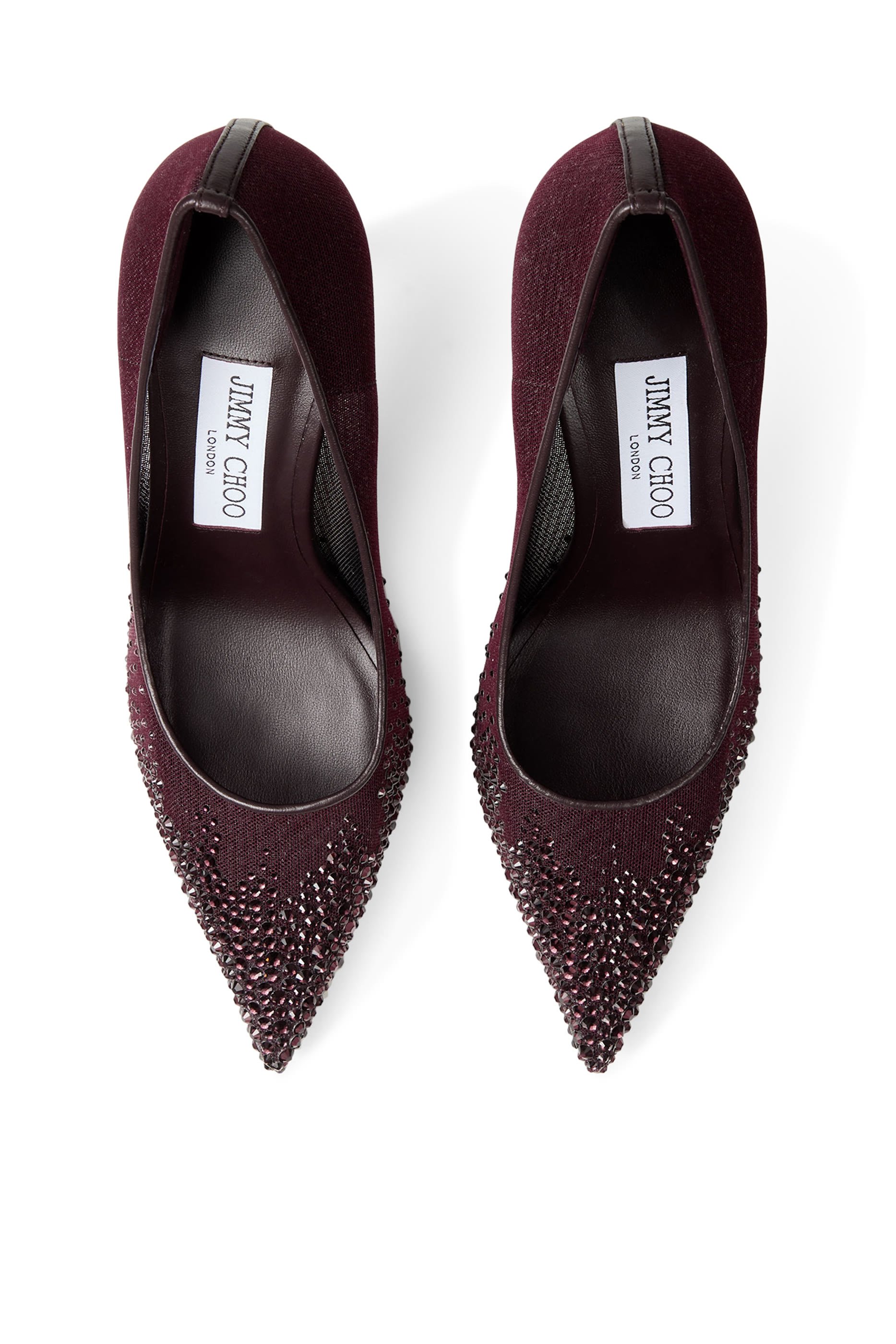 Love 85 Galaxy Crystal Mesh Pumps