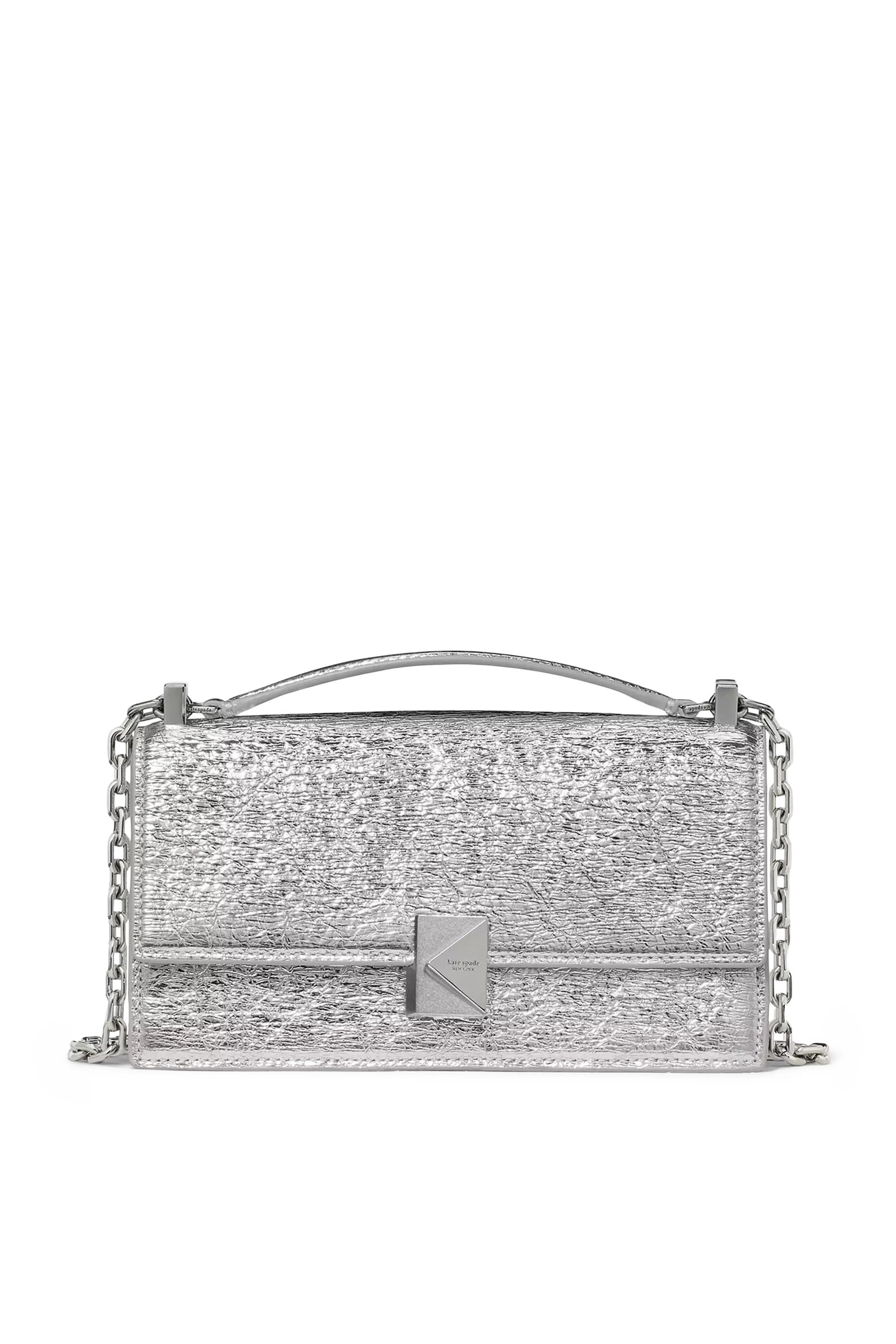 Deco Crinkle Metallic Mini Crossbody Bag