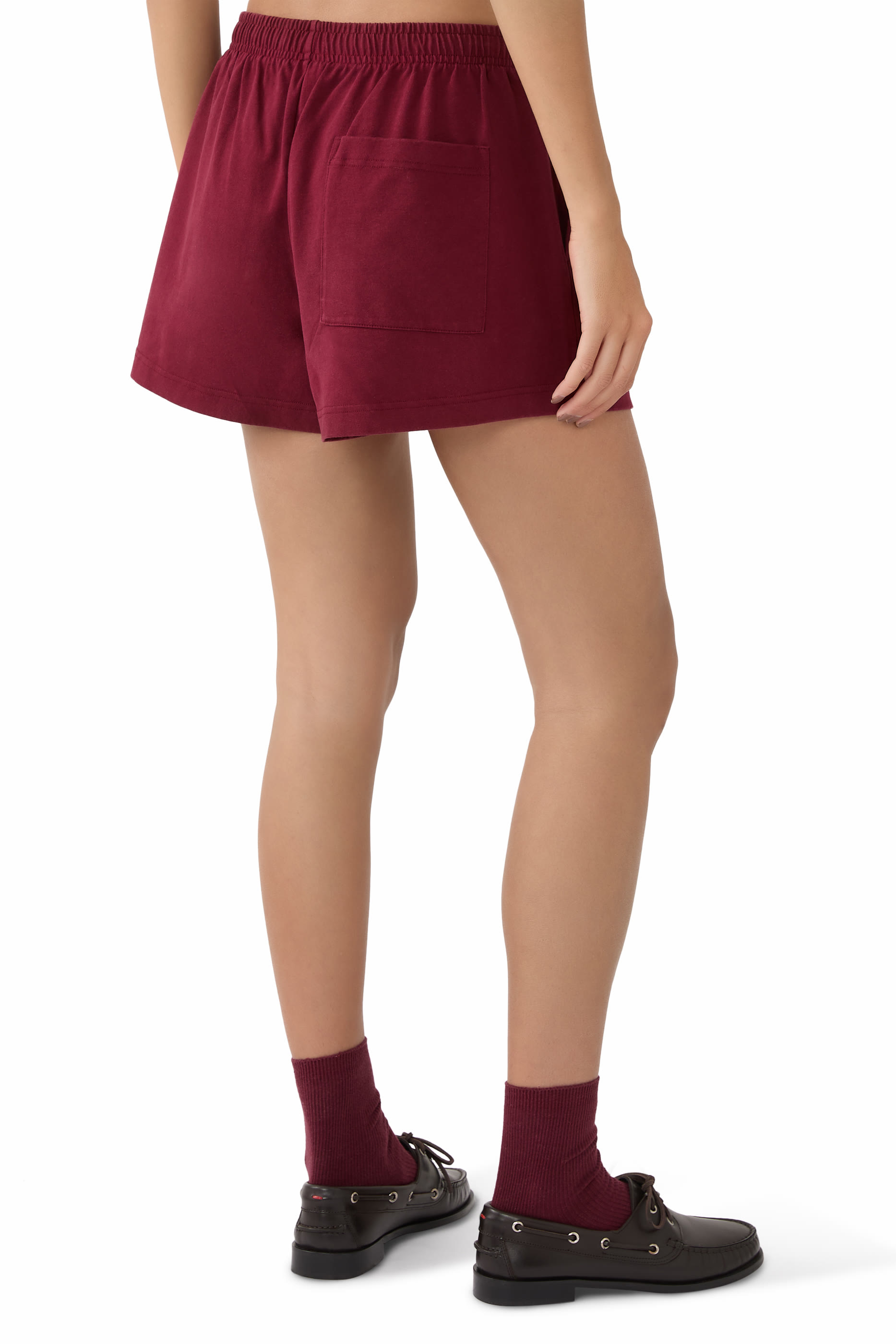 Carlyle Script Embroidered Disco Shorts