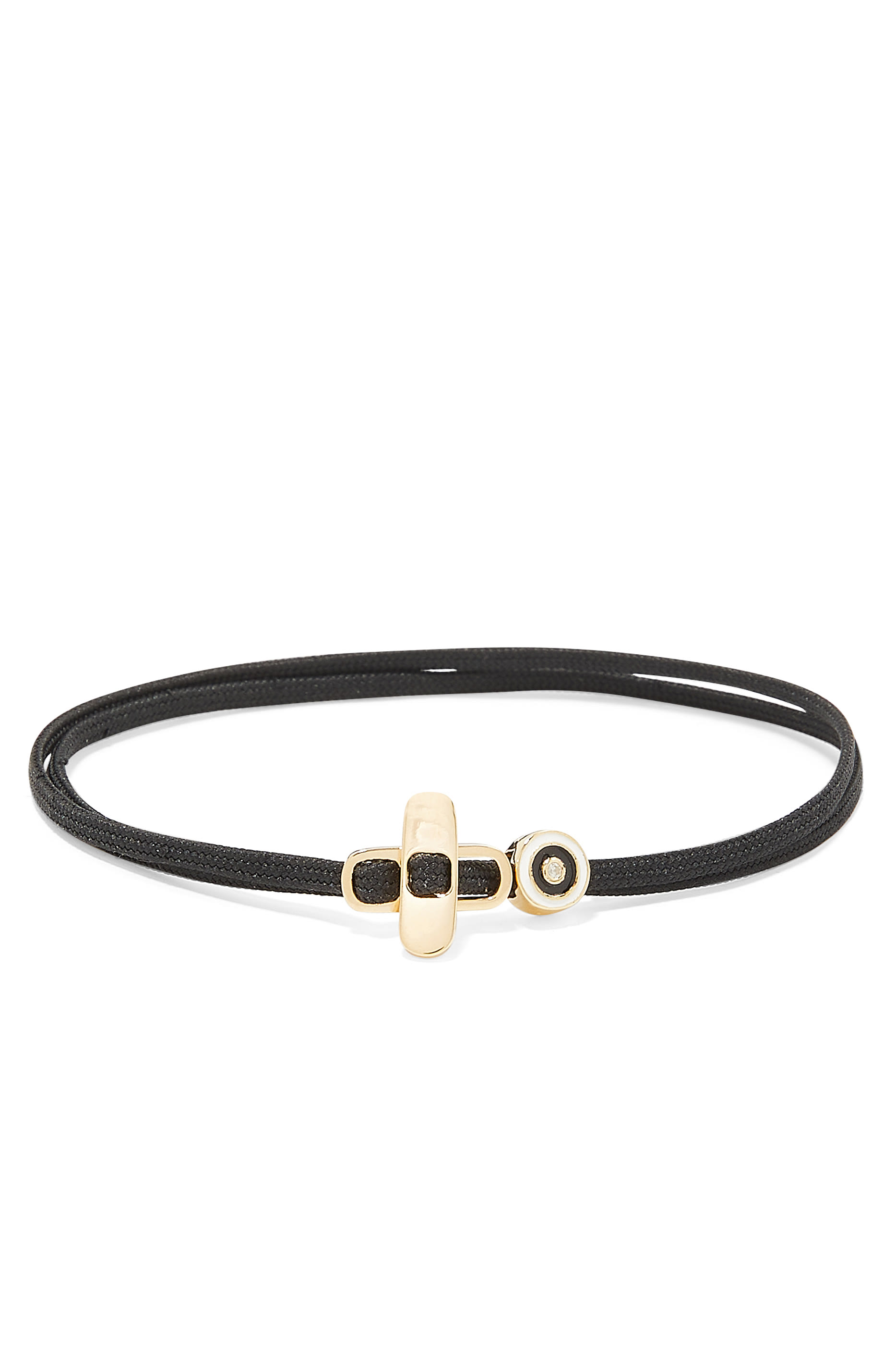 Opus Metric Rope Bracelet, 14K Gold Vermeil & Sapphire