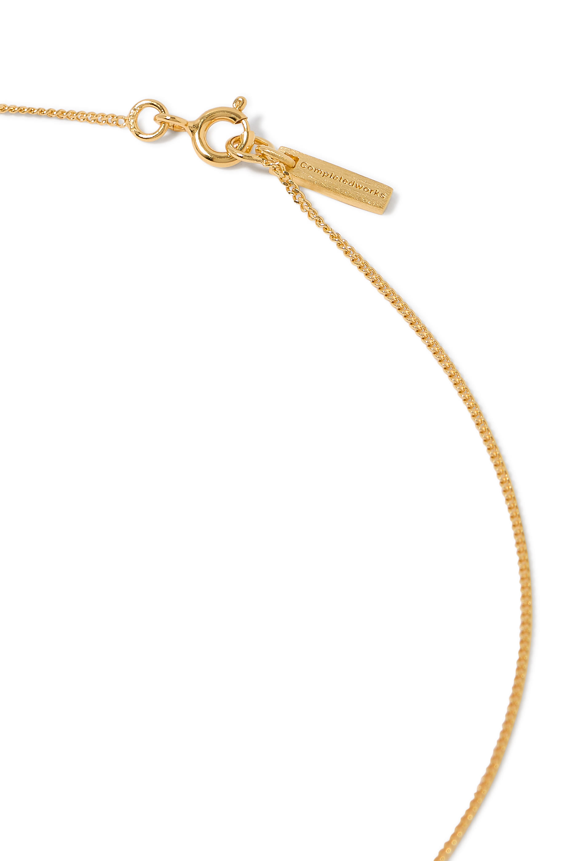 Peas in a Pod Pendant Necklace,  Recycled Sterling Silver Plated in 14k Yellow Gold Vermeil & Cubic Zirconia