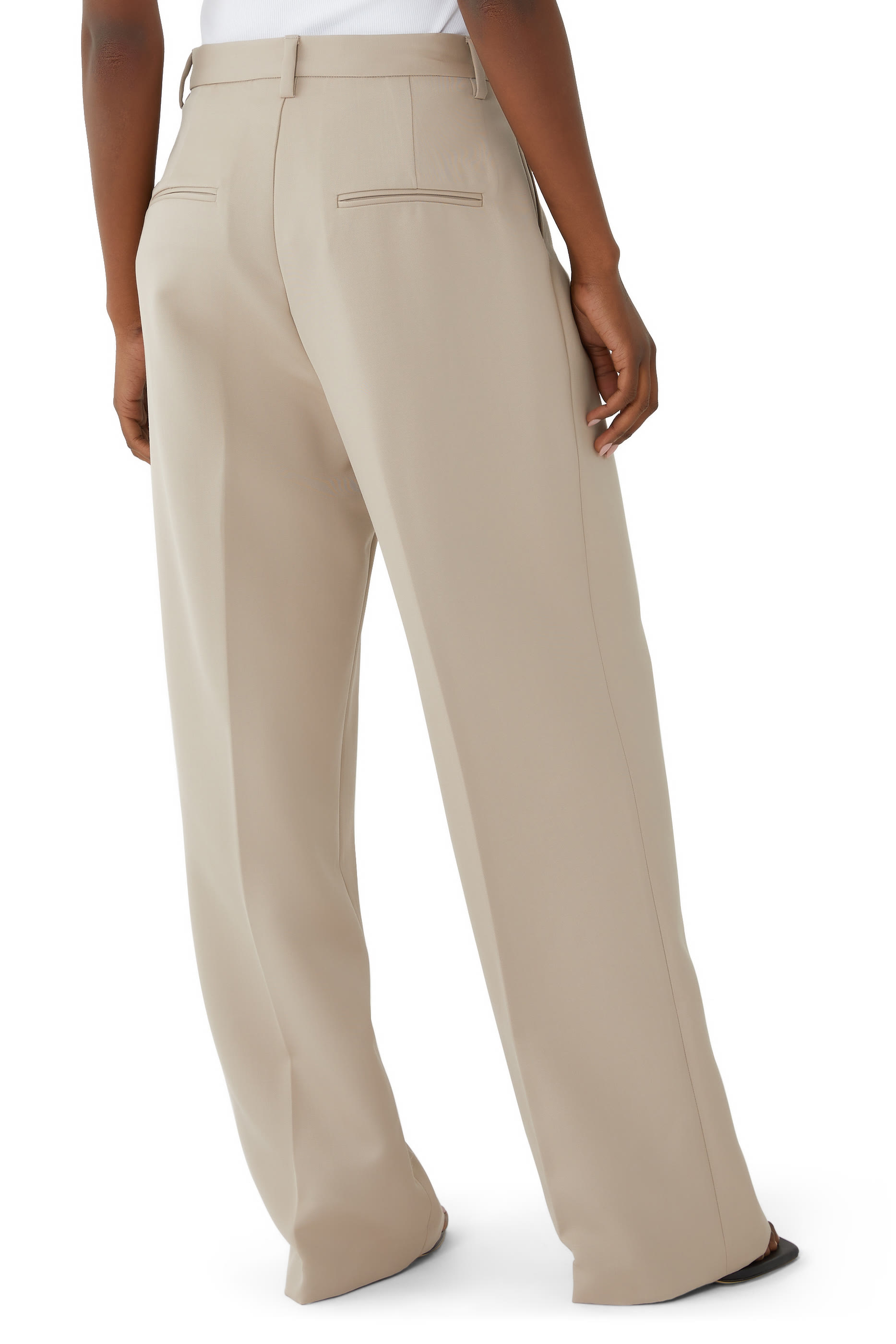 Carrie High-Rise Wide-Leg Pants