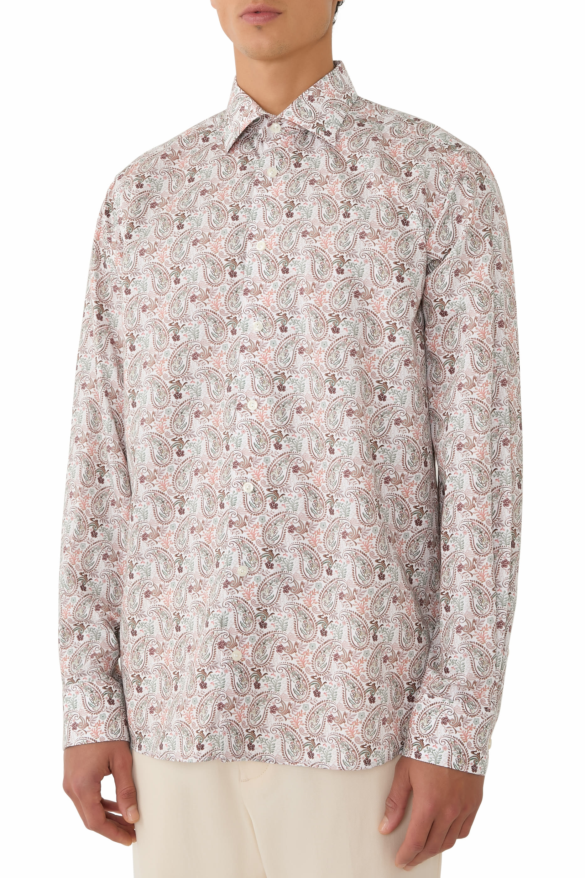 Paisley Long Sleeves Shirt