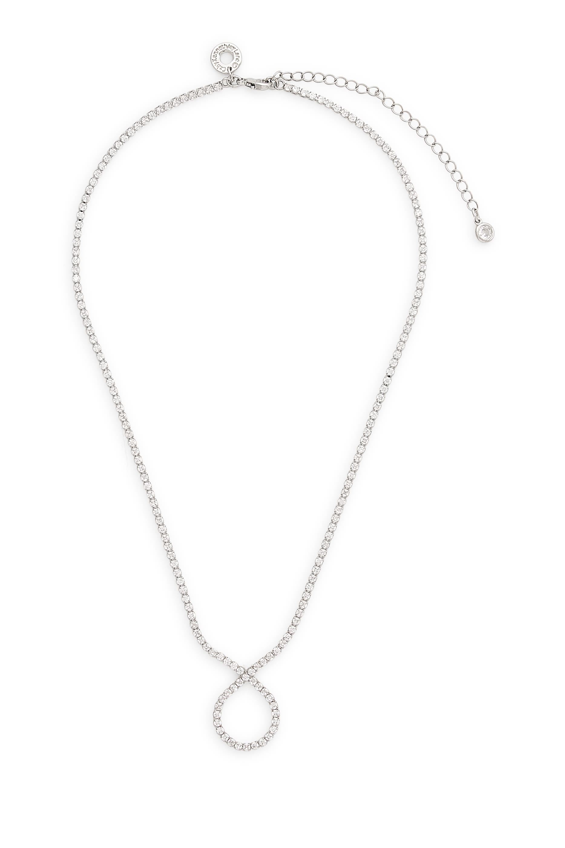 Twisted Tennis Necklace