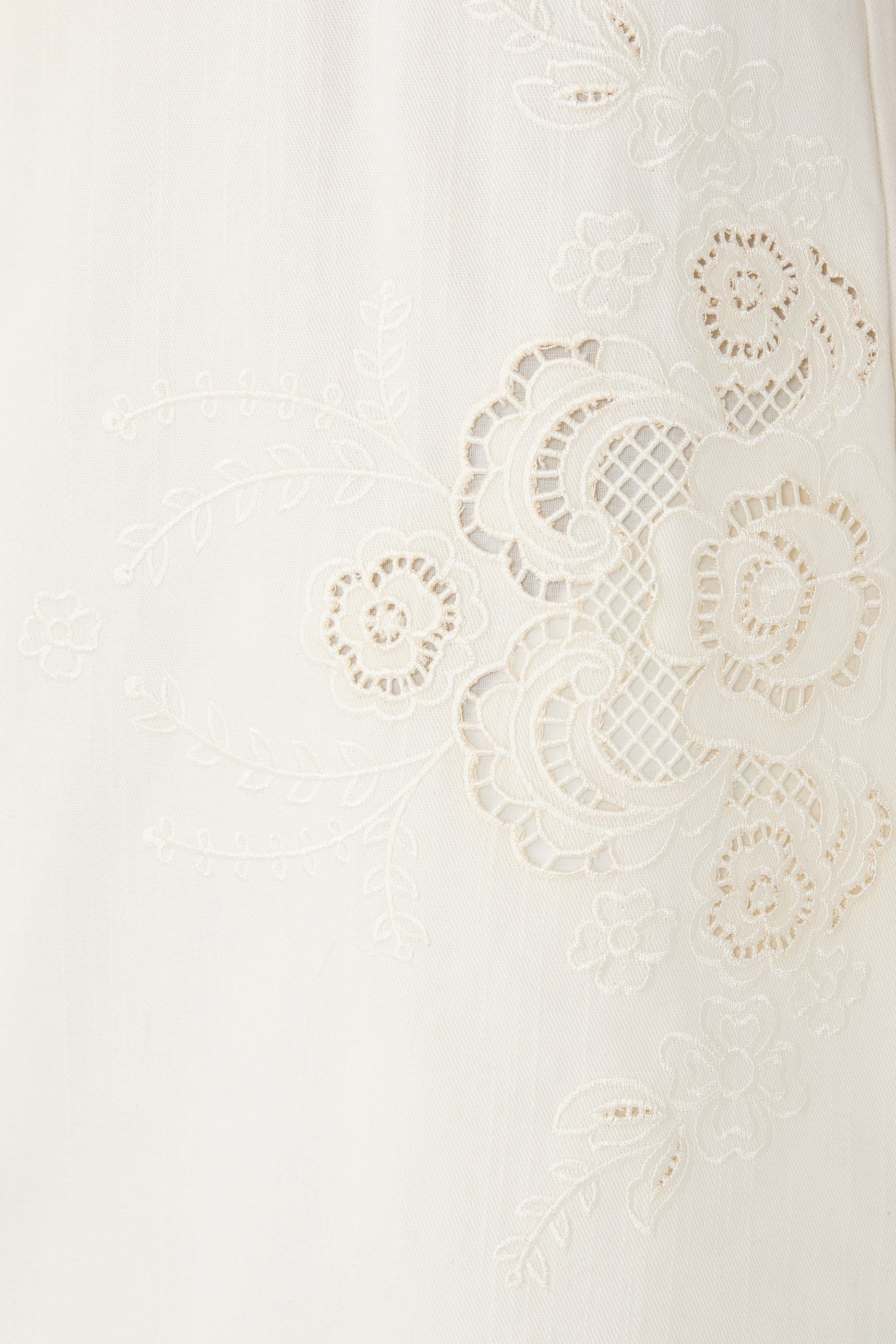 Halo Embroidered Mini Dress