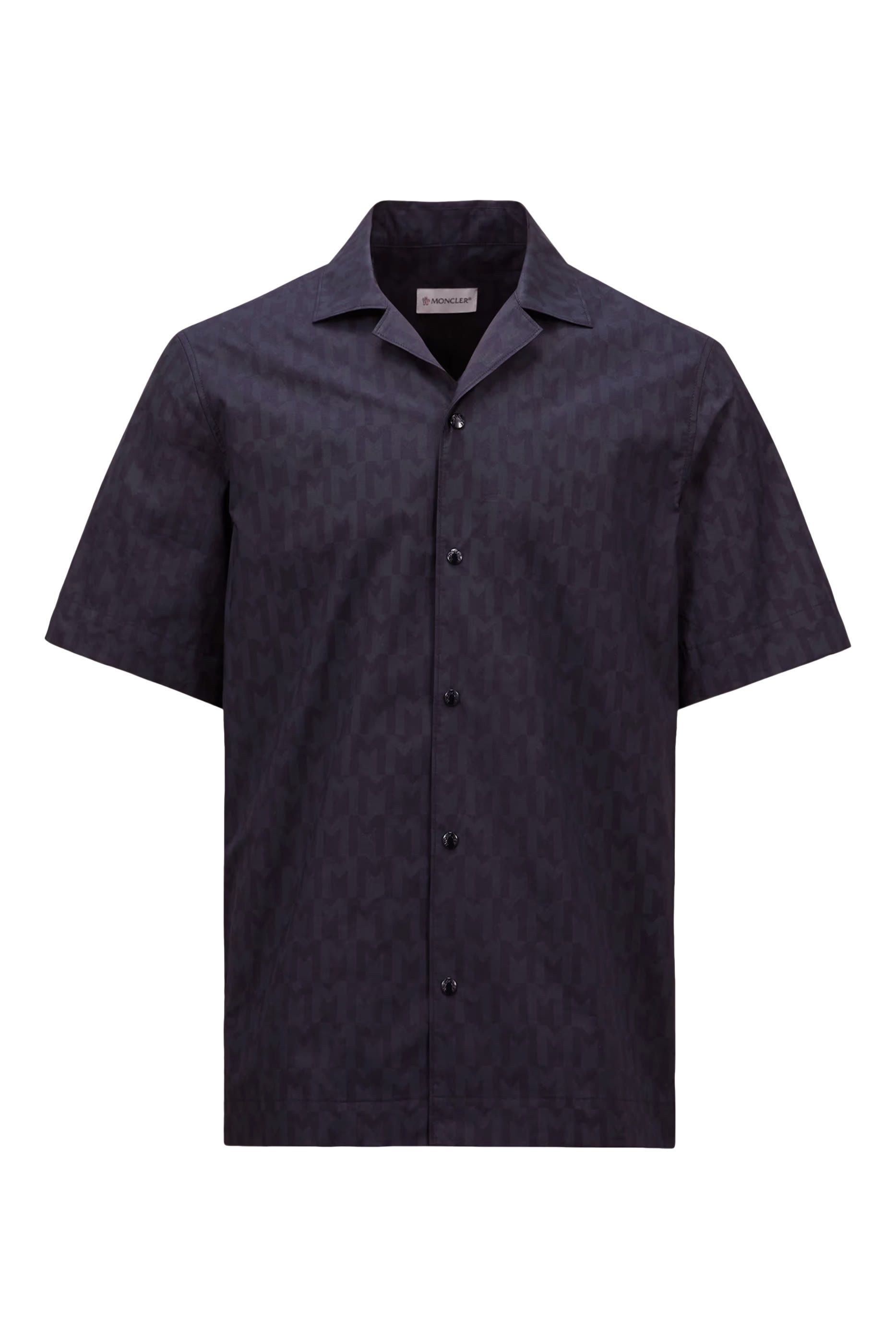 Monogram Jacquard Cotton Shirt