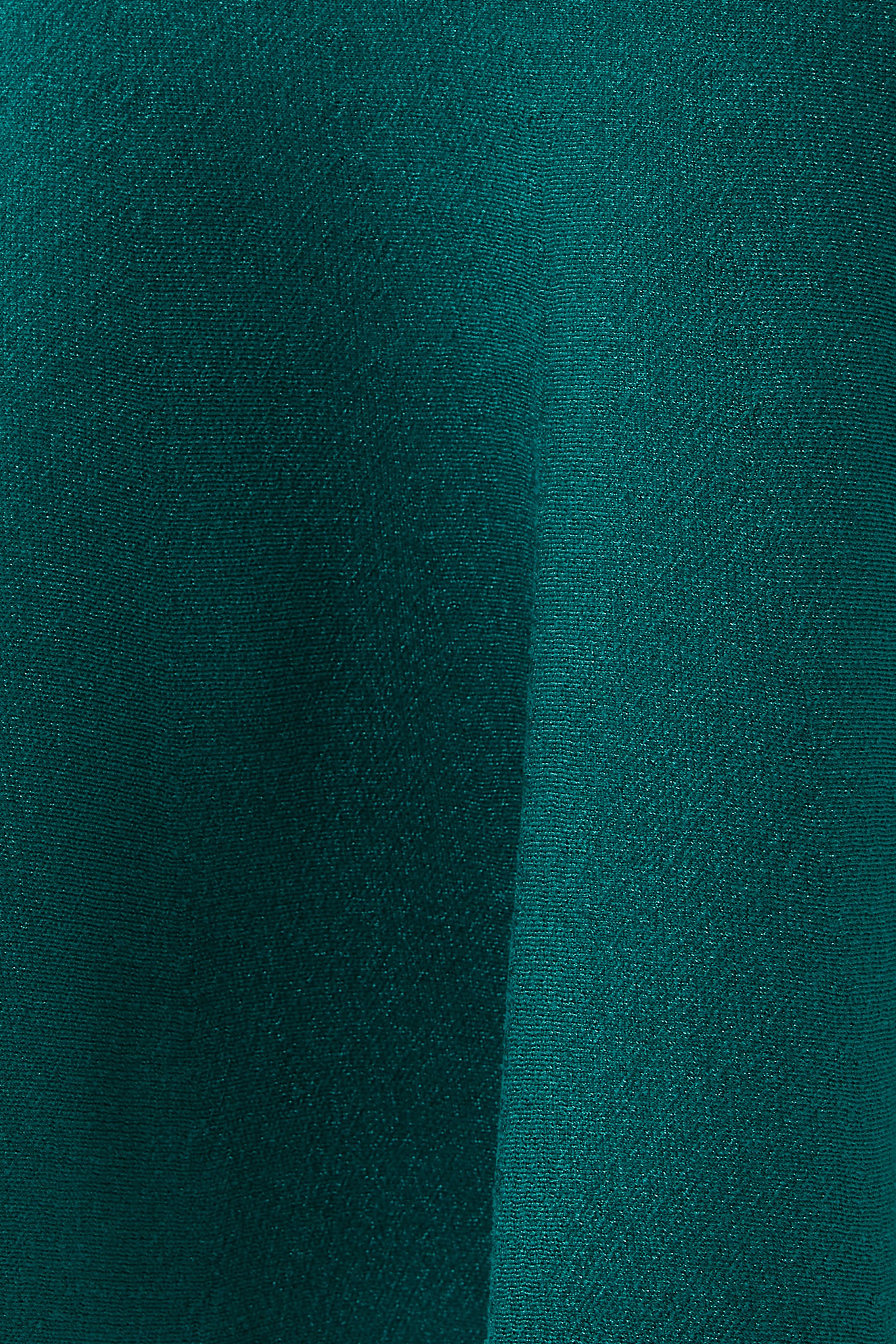 Fluted Lurex Midi Dress