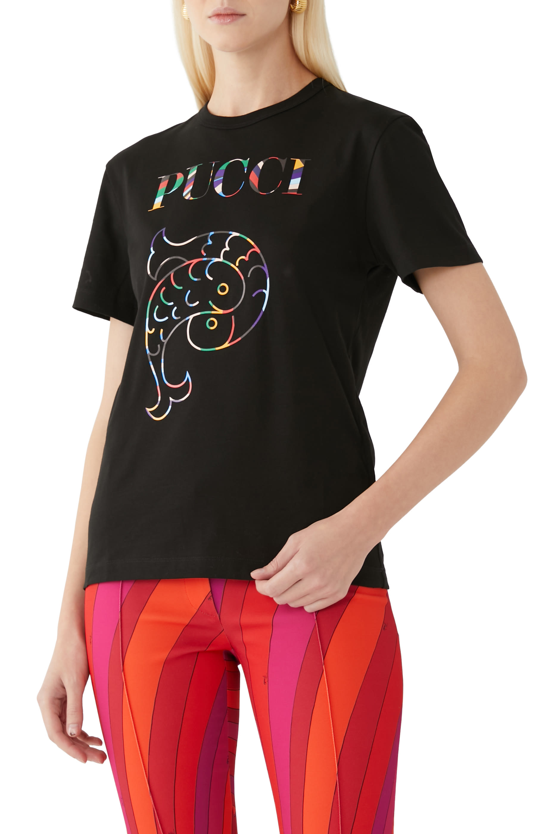 Logo-Print Cotton T-Shirt